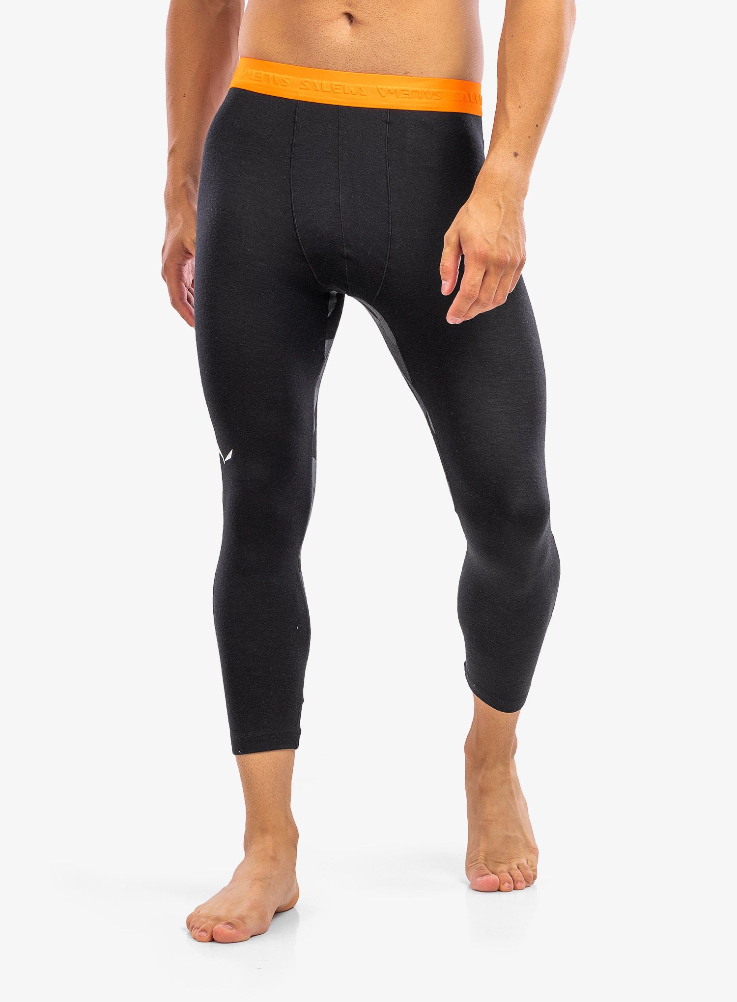 Funkční legíny Salewa Cristallo Warm Amr 3/4 Tight - blk