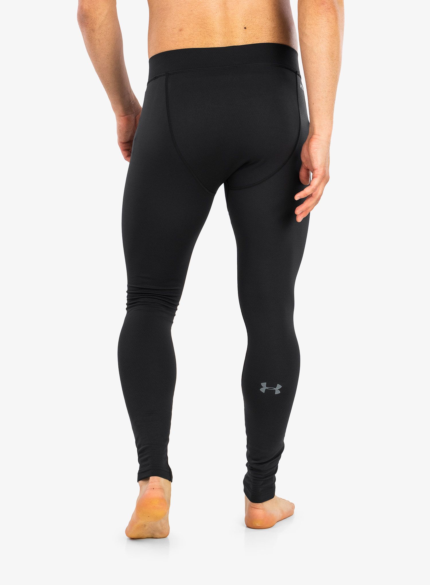Legíny Under Armour Packaged Base 2.0 Legging - black/gray