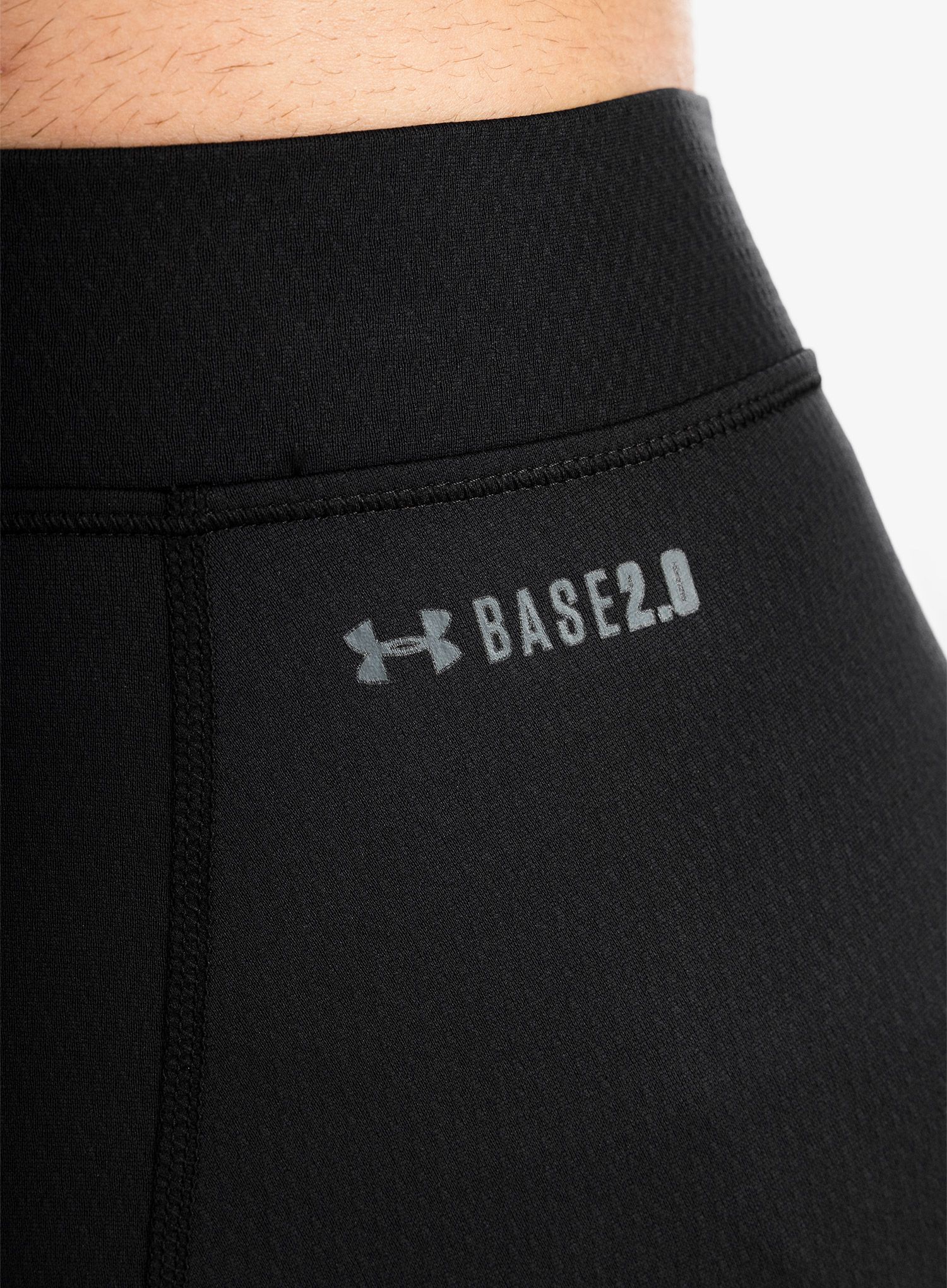 Legíny Under Armour Packaged Base 2.0 Legging - black/gray