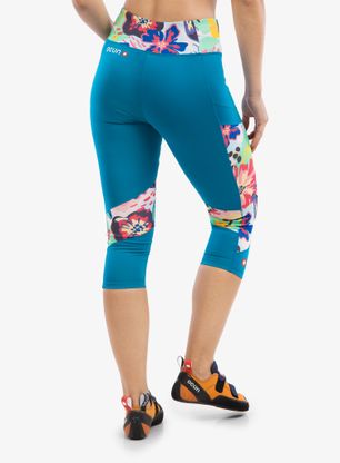 Lezecké legíny Ocun Rhea 3/4 Leggings - fjord