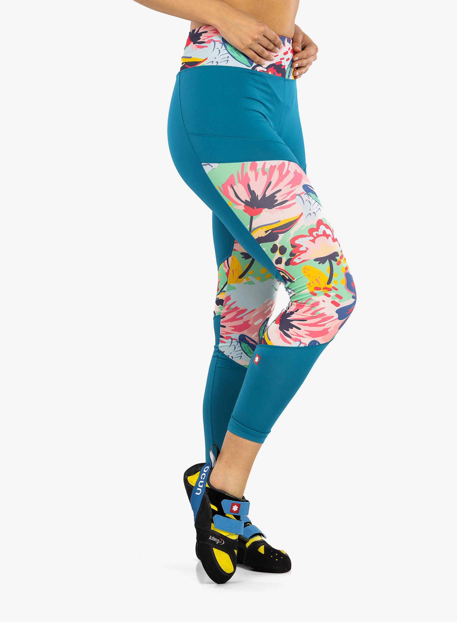 Lezecké legíny Ocun Rhea Leggings - blue fjord