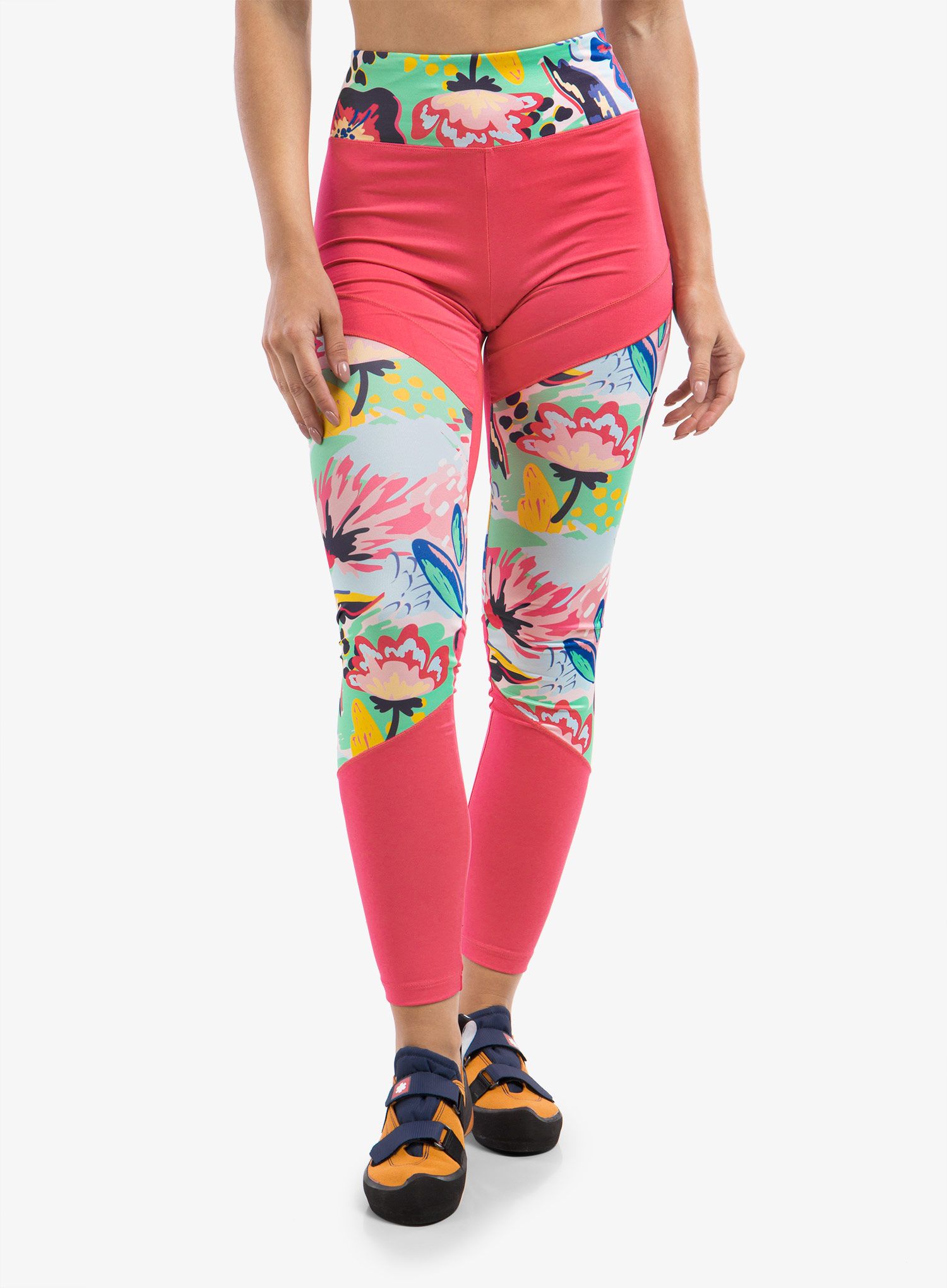 Dámské lezecké legíny Ocún Rhea- pink paradise