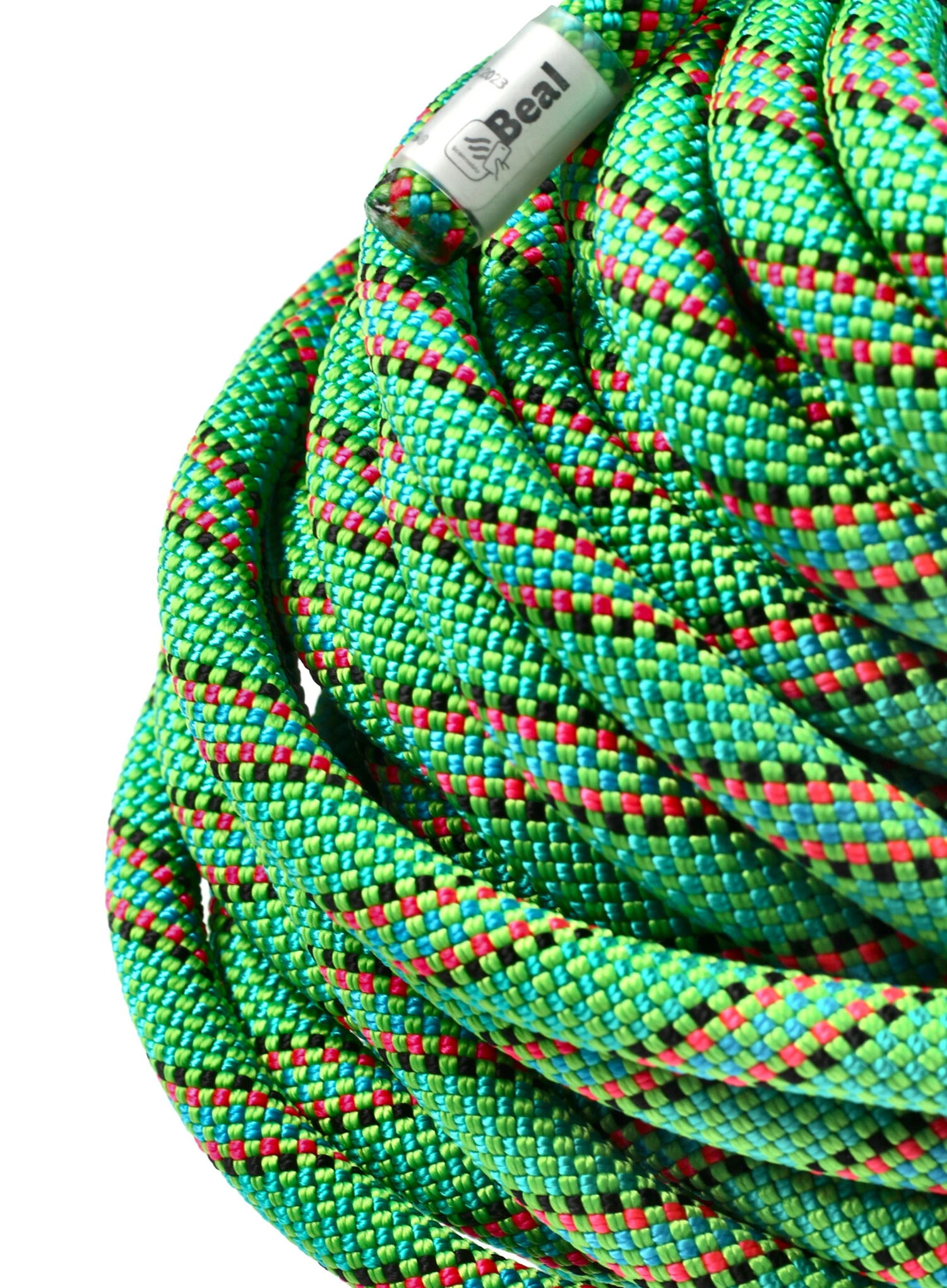 Dynamické lano Beal Tiger Unicore 10 mm x 60 m Dry Cover  - green