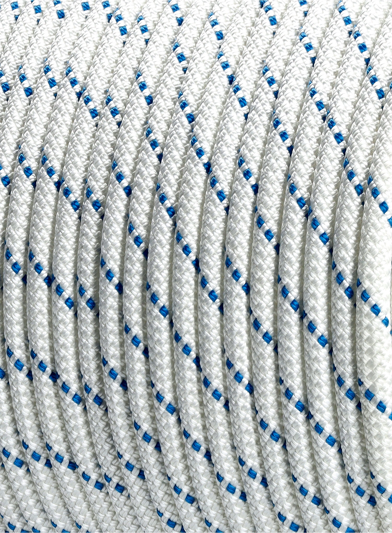 Polostatické lano Beal Spelenium 10,5 mm - white/blue