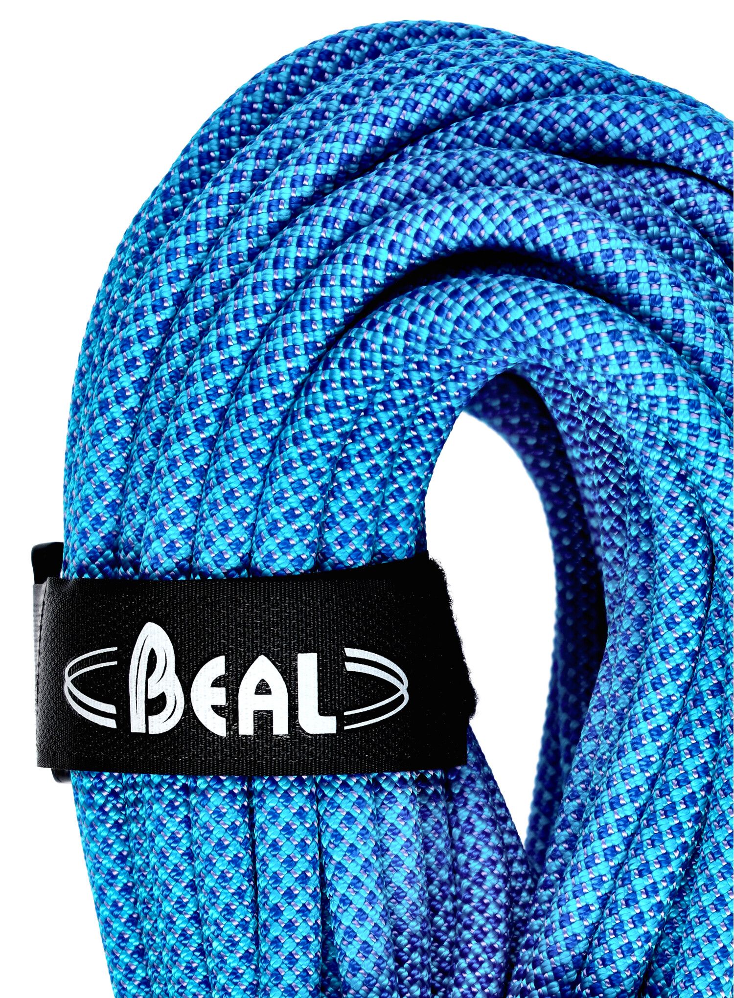 Lezecké lano Beal Joker 9,1 mm 50 m Unicore Golden Dry - blue