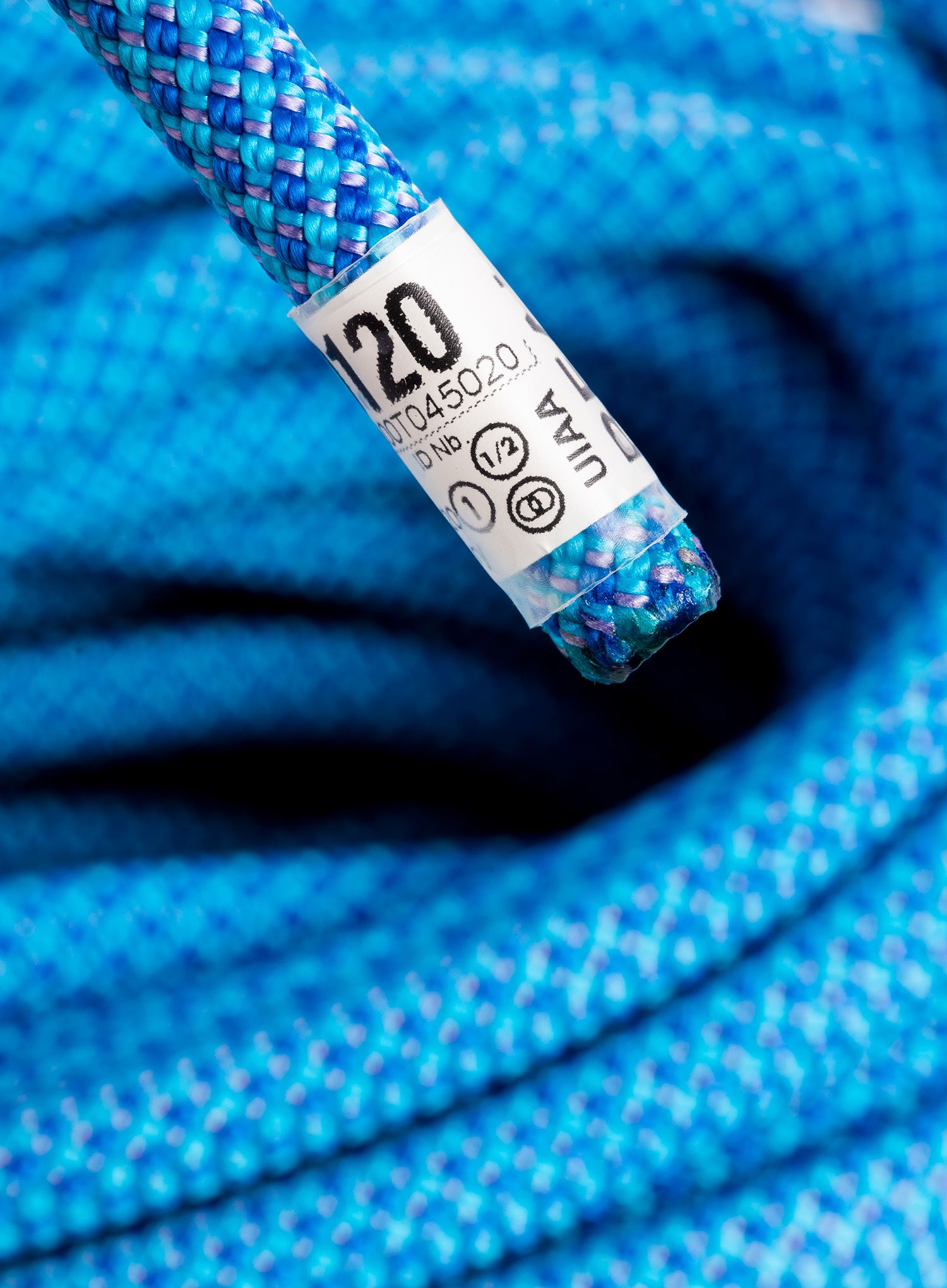 Dynamické lano Beal Joker 9,1 mm 60 m Unicore Golden Dry - blue