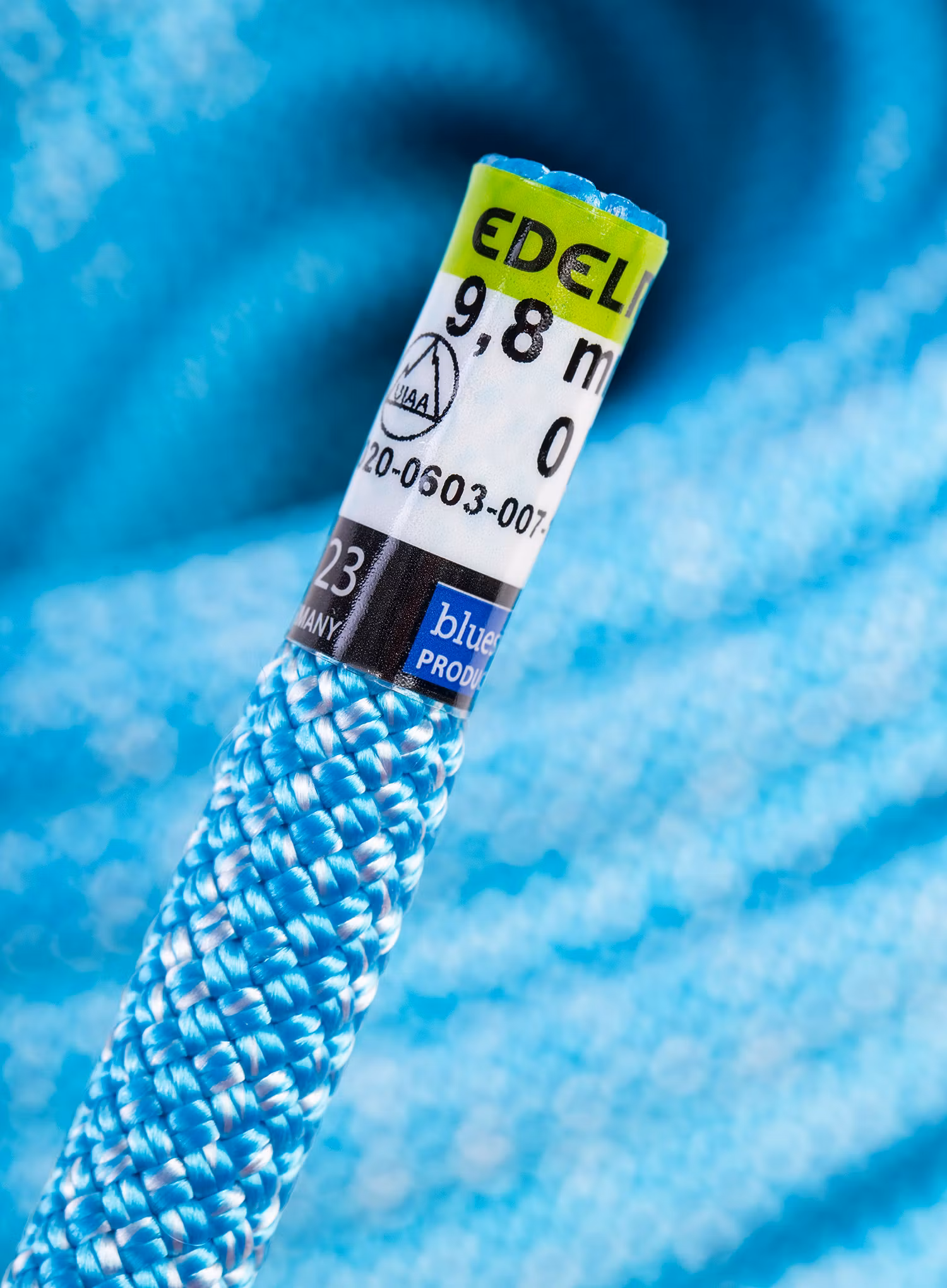 Dynamické lano Edelrid Boa 9,8 mm 50 m - blue