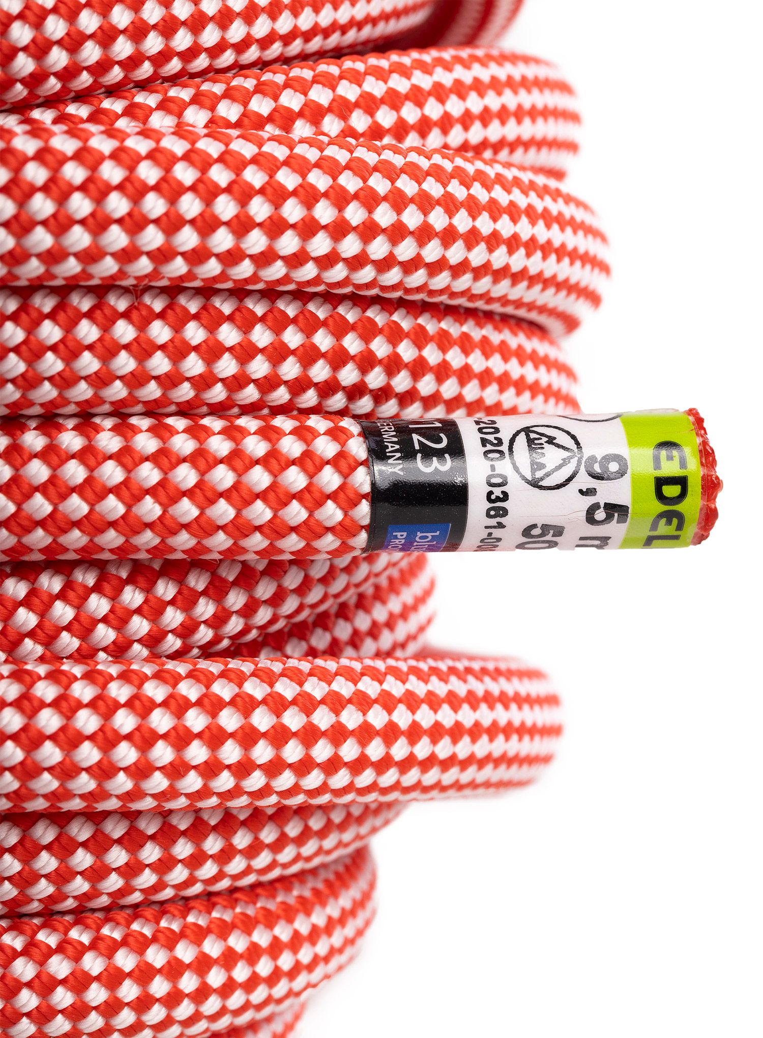 Dynamické lano Edelrid Eagle Lite 9,5 mm 50 m - red