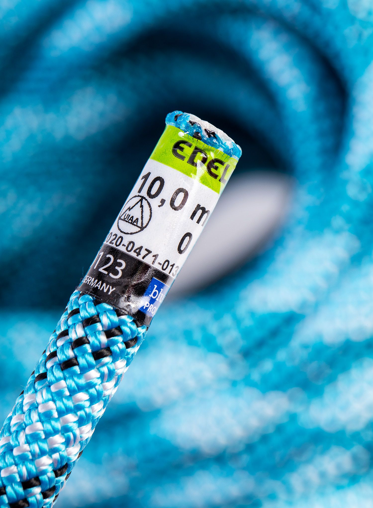 Dynamické lano Edelrid Python 10 mm 50 m - blue