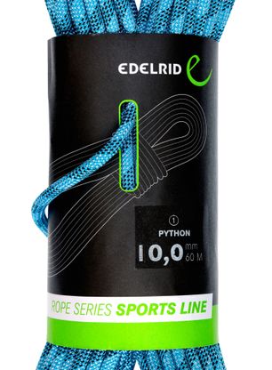 Dynamické lano Edelrid Python 10 mm 60 m - blue