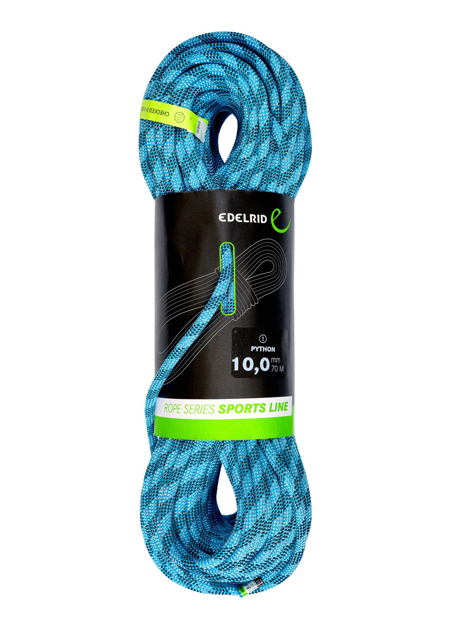 Dynamické lano Edelrid Python 10 mm 70 m - blue