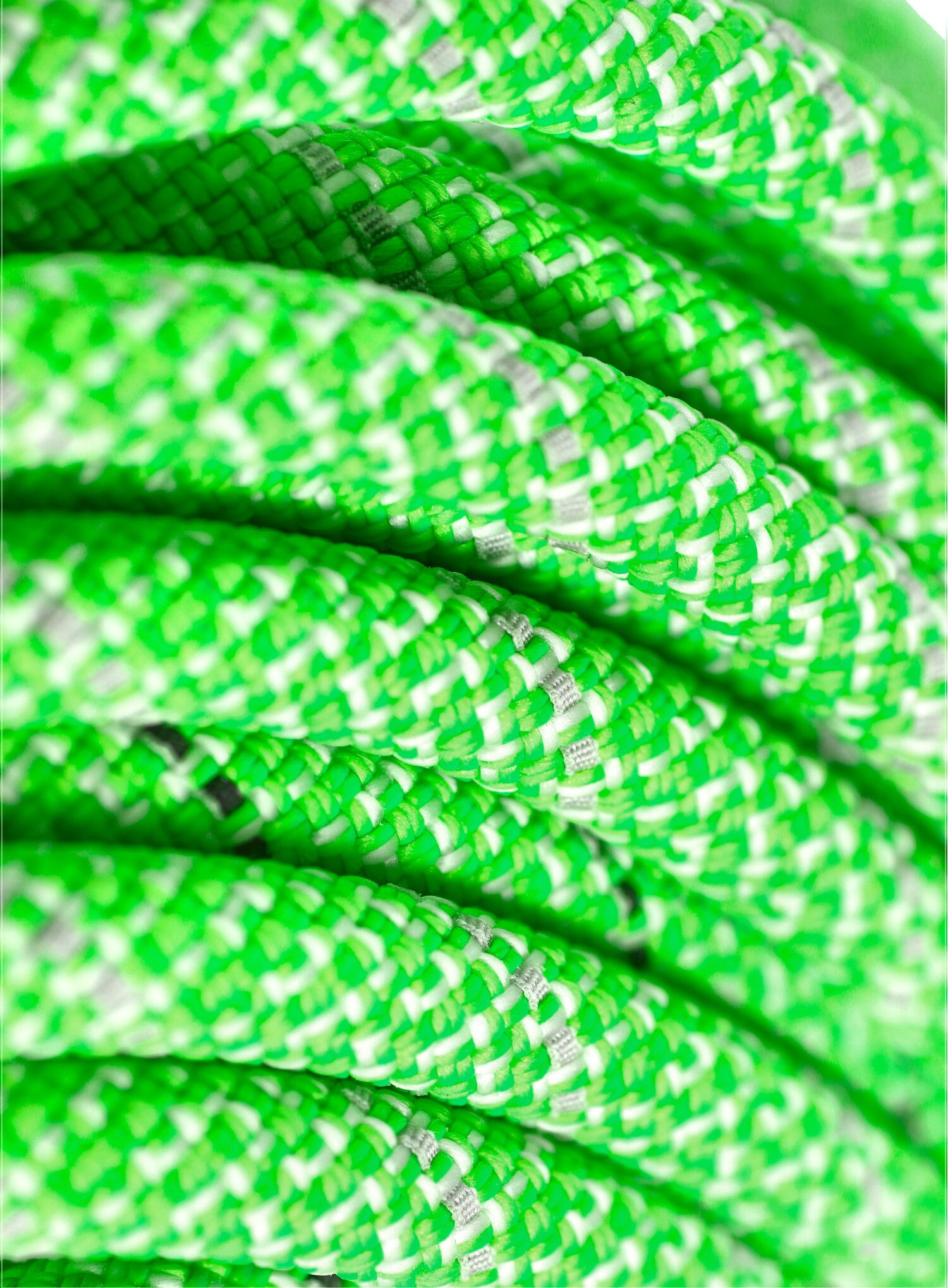 Dynamické lano Edelrid Tommy Caldwell Eco Dry DT 9,6 mm 70 m - neon green