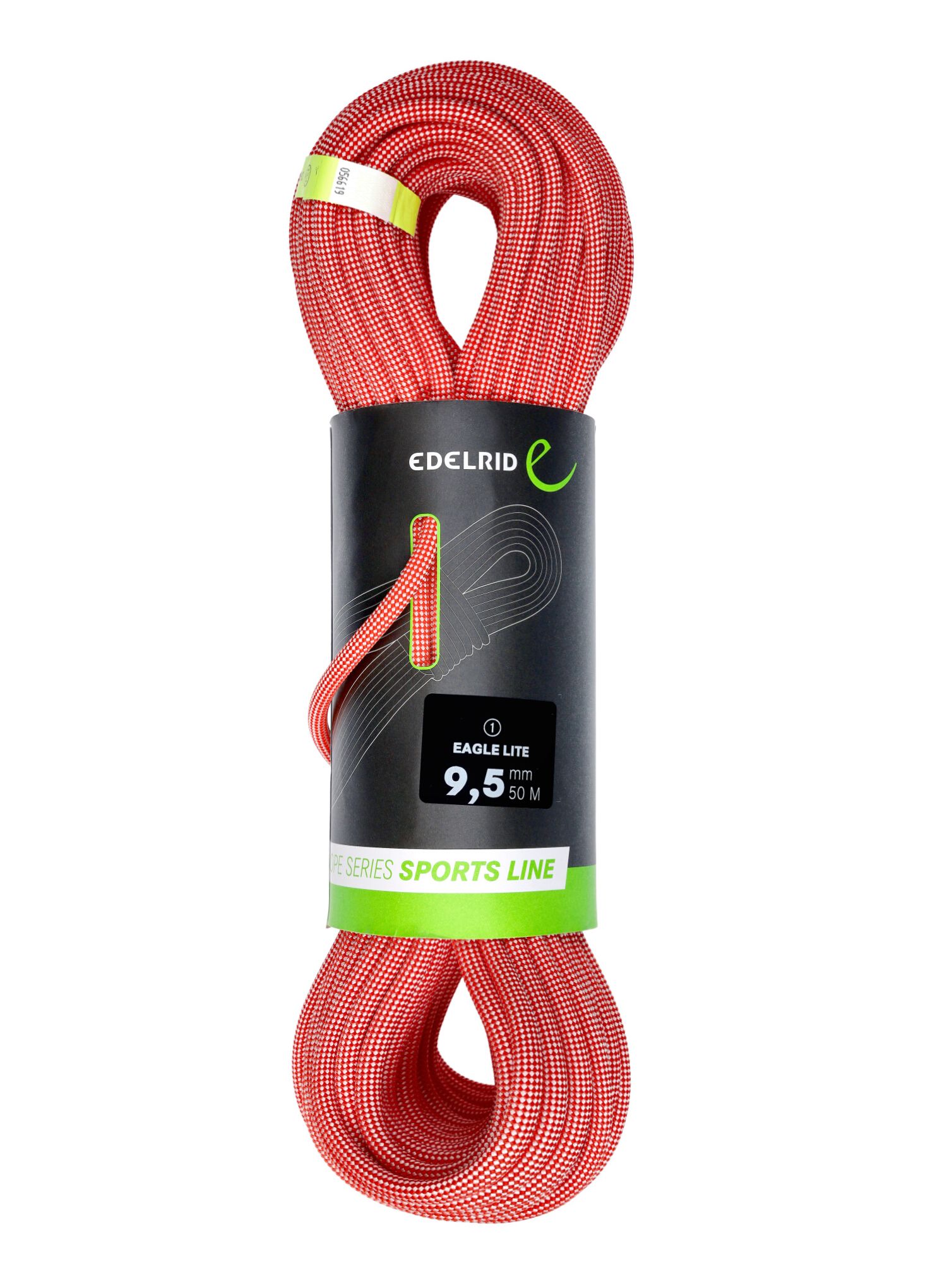 Dynamické lano Edelrid Eagle Lite 9,5 mm 50 m - red