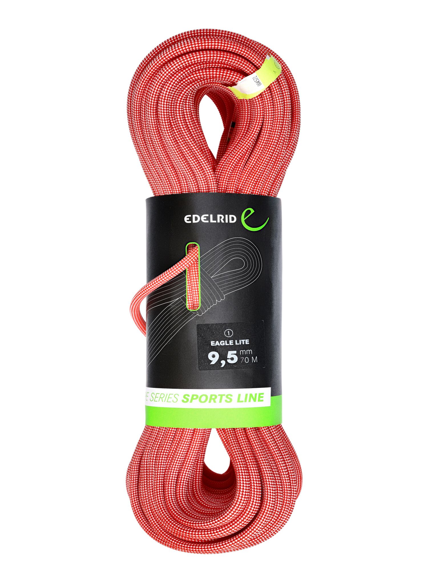 Dynamické lano Edelrid Eagle Lite 9,5 mm 70 m - red