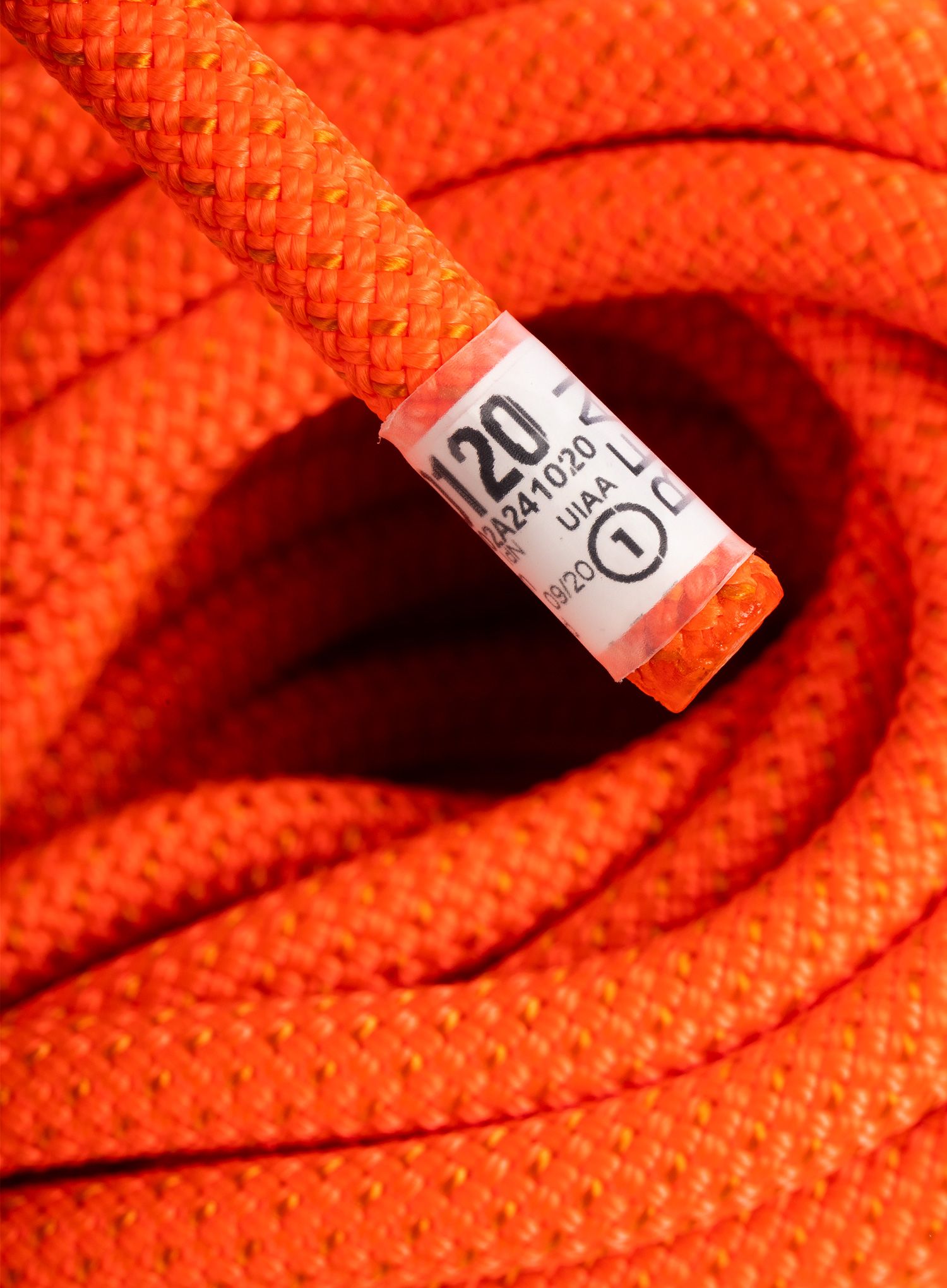 Lezecké lano Beal Karma 9,8 mm 50 m - solid orange