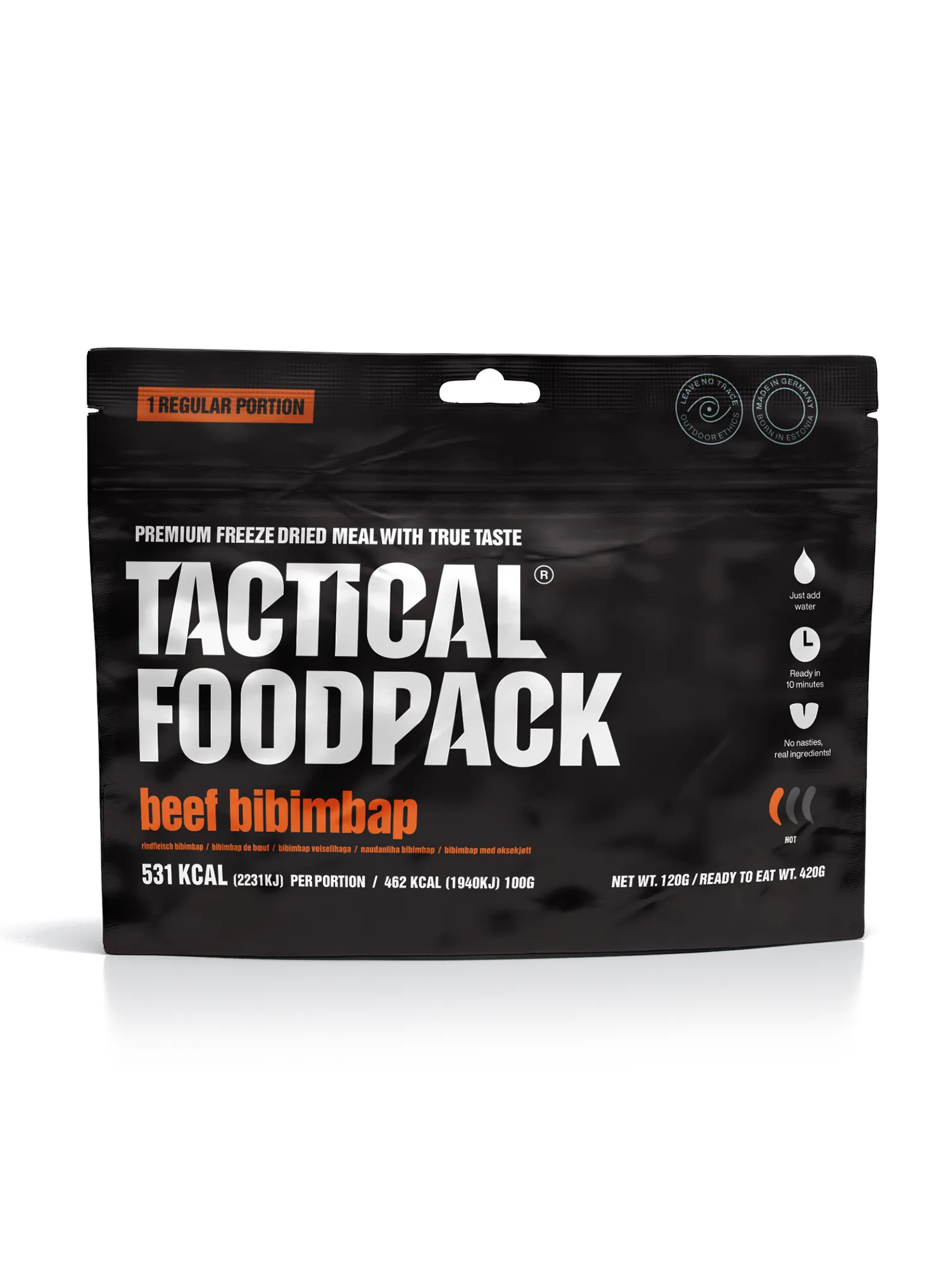 Lyofilizát Tactical Foodpack Bibimbap s hovězím masem 420 g