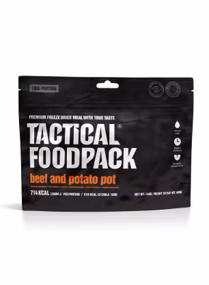 Lyofilizát Tactical Foodpack Hovězí guláš s bramborem 490 g