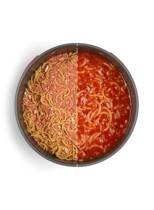 Lyofilizované jídlo Travellunch Těstoviny Bolognese (1 porce) 525 g