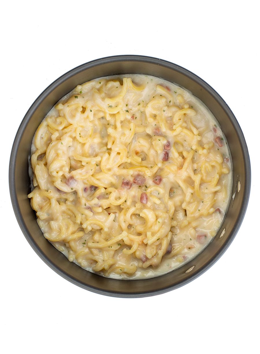 Lyofilizované jídlo Travellunch Těstoviny carbonara (2 porce) 850 g