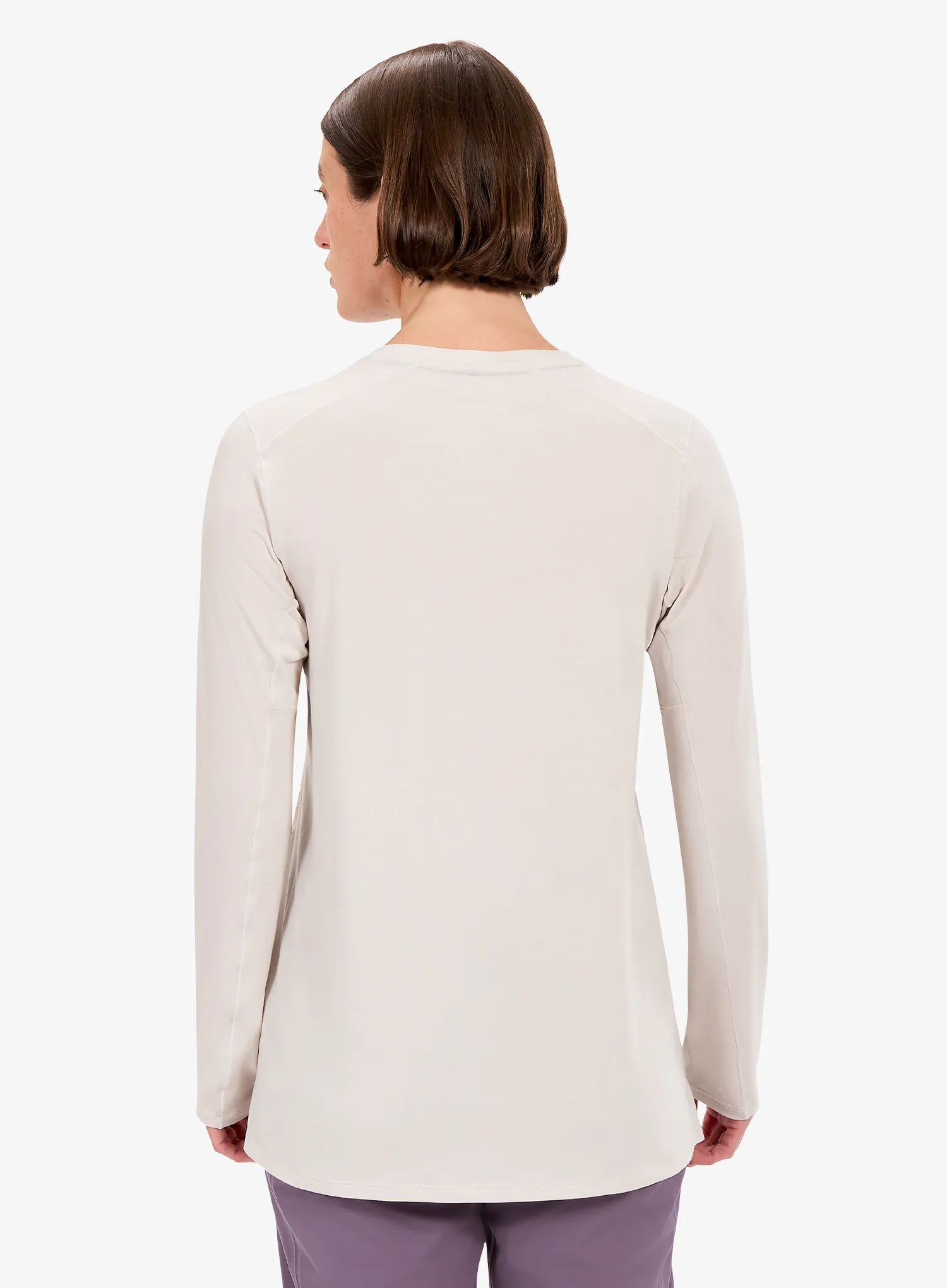 Dámské triko s dlouhým rukávem Berghaus Delta Ls Tee Af - stone