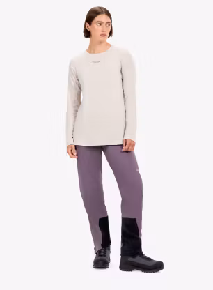 Dámské triko s dlouhým rukávem Berghaus Delta Ls Tee Af - stone