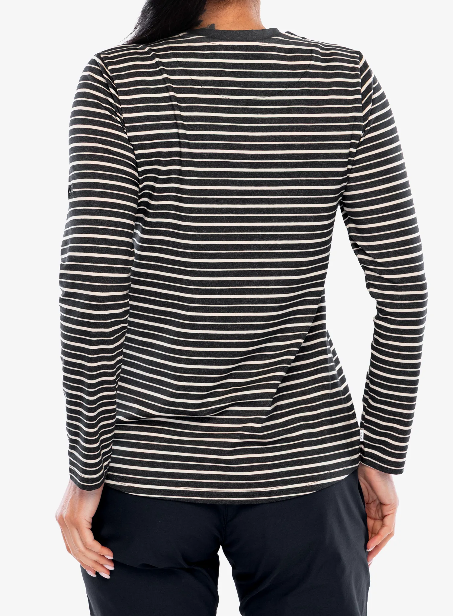 Dámské triko s dlouhým rukávem Craghoppers NosiLife Akona LS Top - charcoal stripe