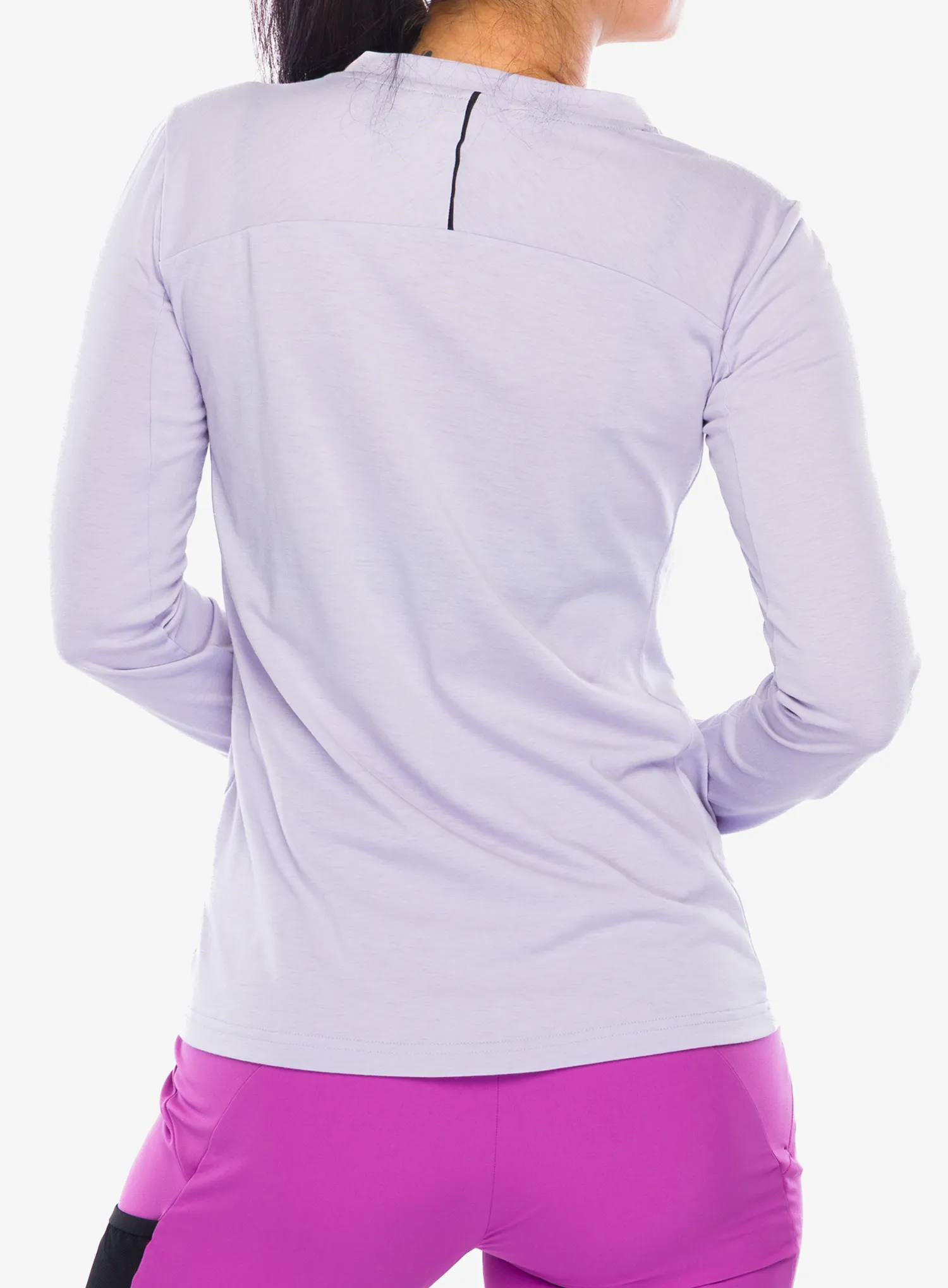 Dámské triko s dlouhým rukávem Vaude Sveit LS Shirt II - lavender