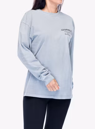 Longsleeve Gramicci Equipped L/S Tee - slate pigment
