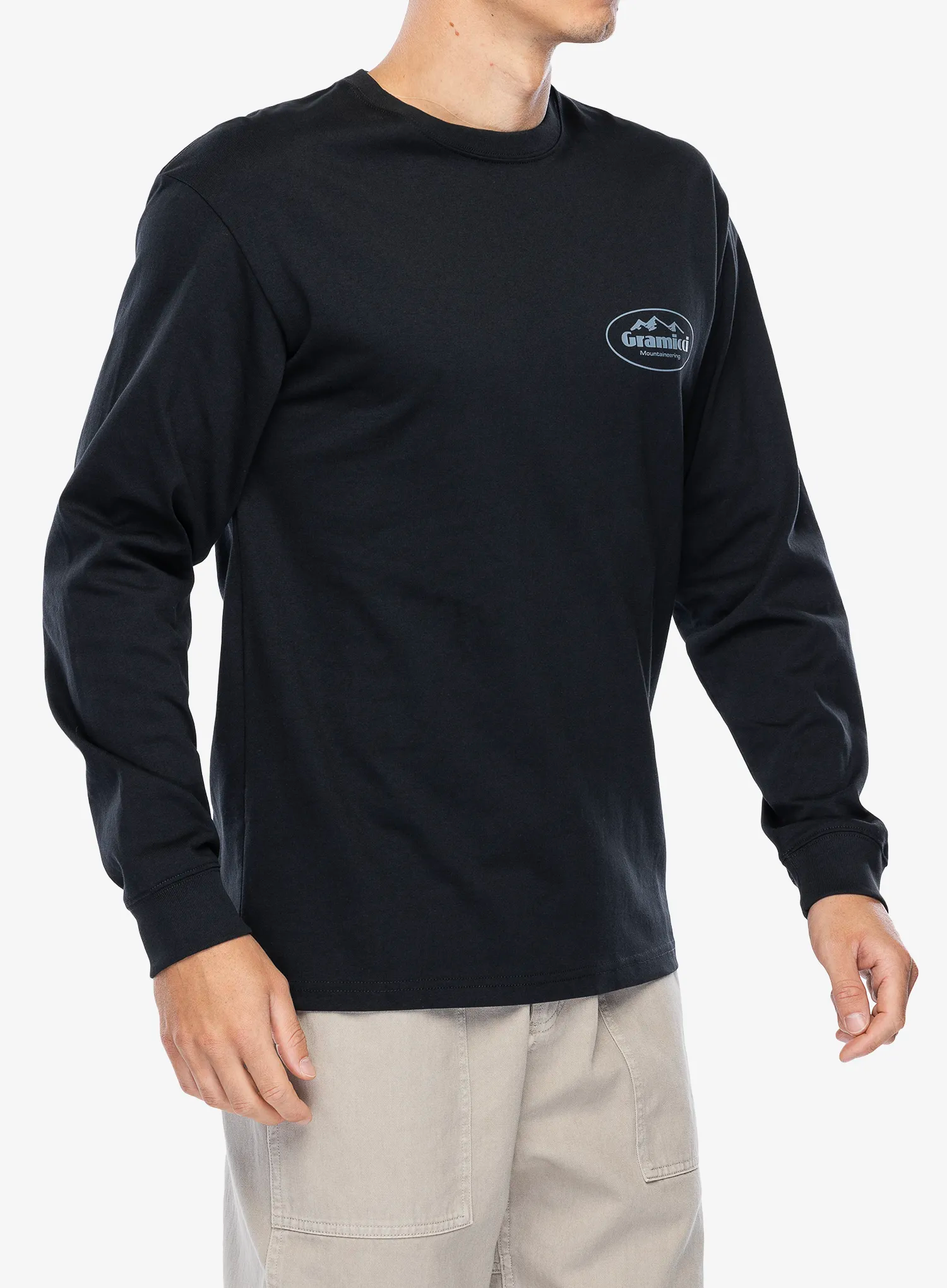 Longsleeve Gramicci Mountaineering LS Tee - vintage black