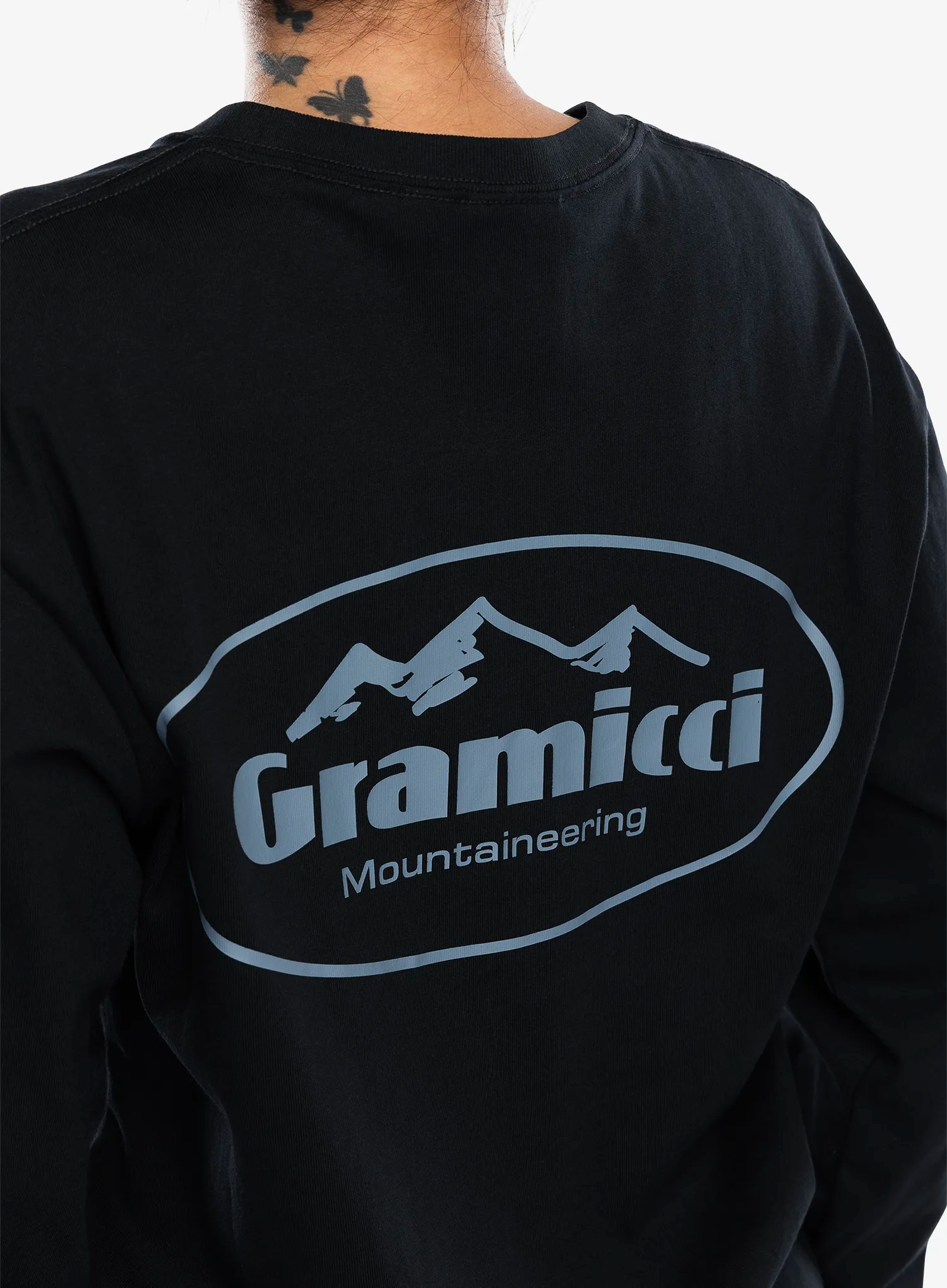 Longsleeve Gramicci Mountaineering LS Tee - vintage black