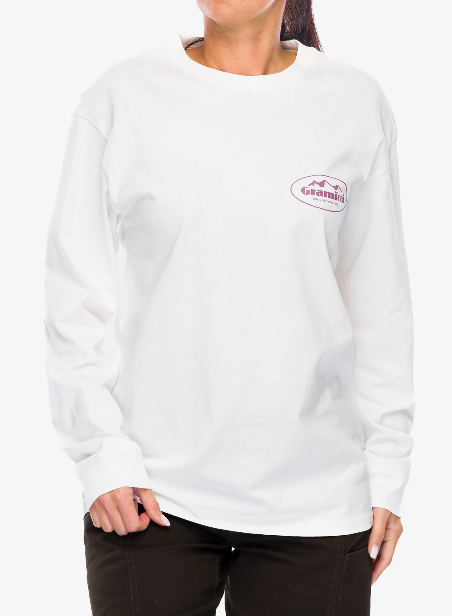 Longsleeve Gramicci Mountaineering LS Tee - white