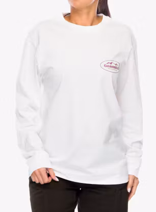 Longsleeve Gramicci Mountaineering LS Tee - white