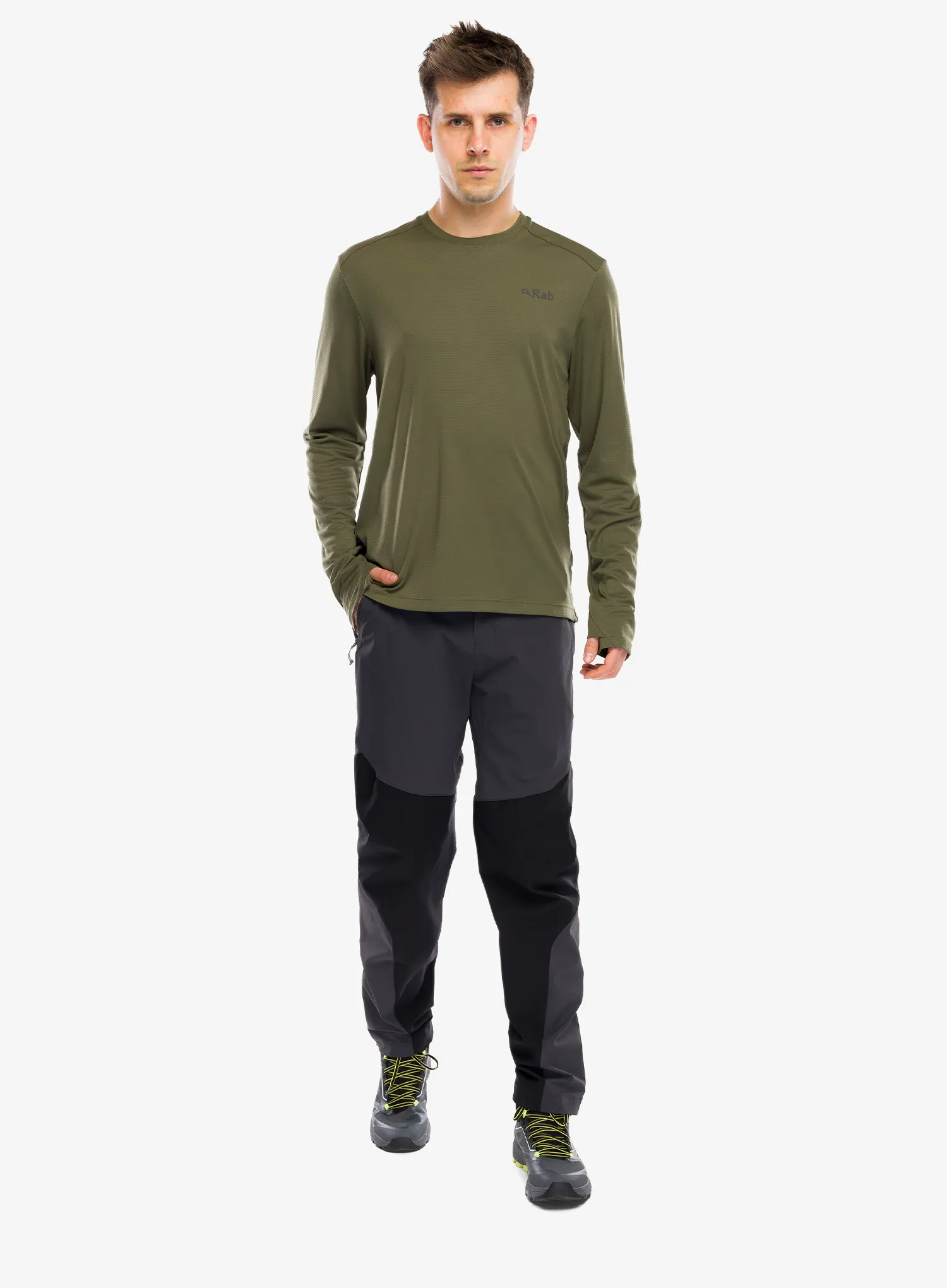 Longsleeve Rab Force LS Tee - olive