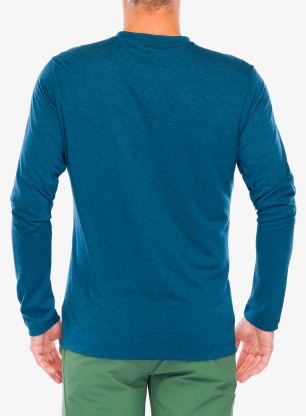 Longsleeve Vaude Sveit LS T-Shirt II - baltic sea uni