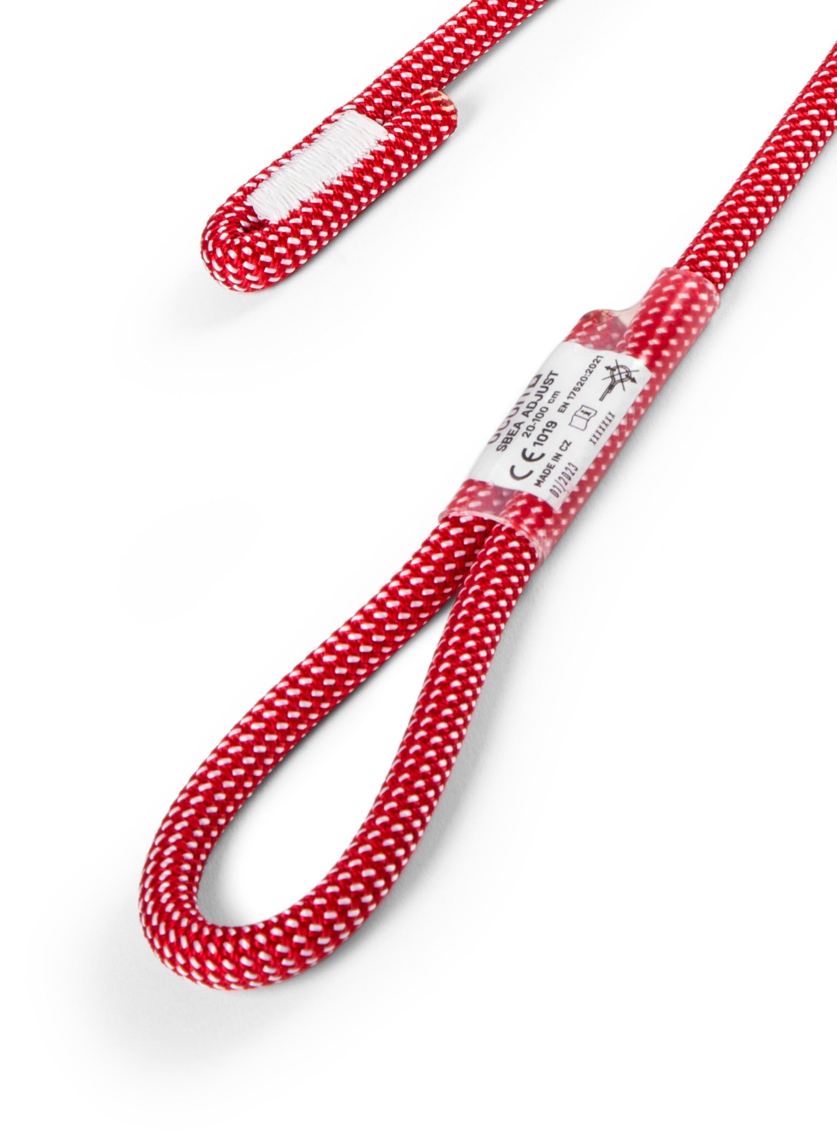 Tlumič pádu Ocun Sbea Adjust 20-100 cm - red/white