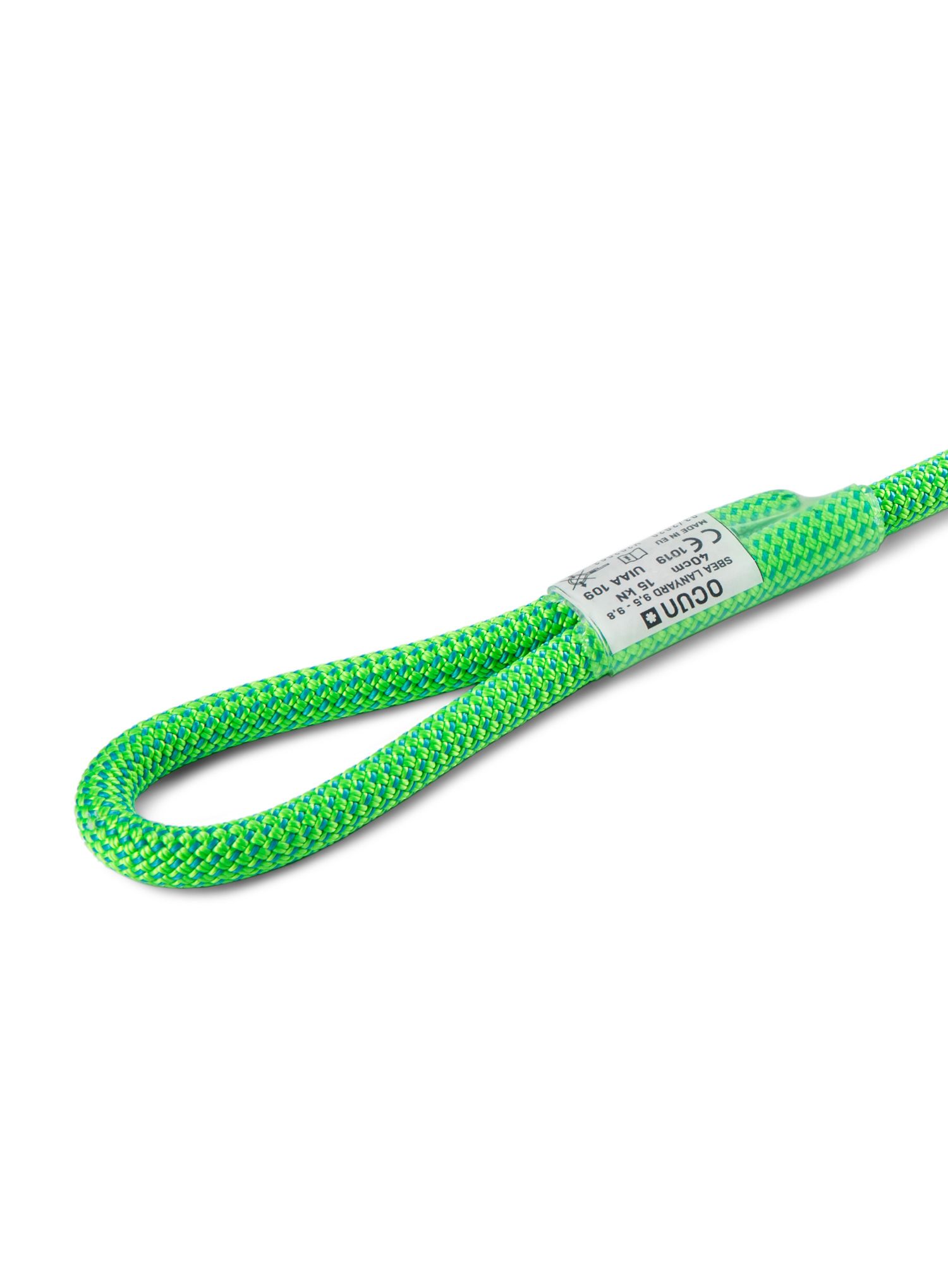 Smyčka Ocun Sbea Lanyard 9,8 mm 40 cm - green/icemint