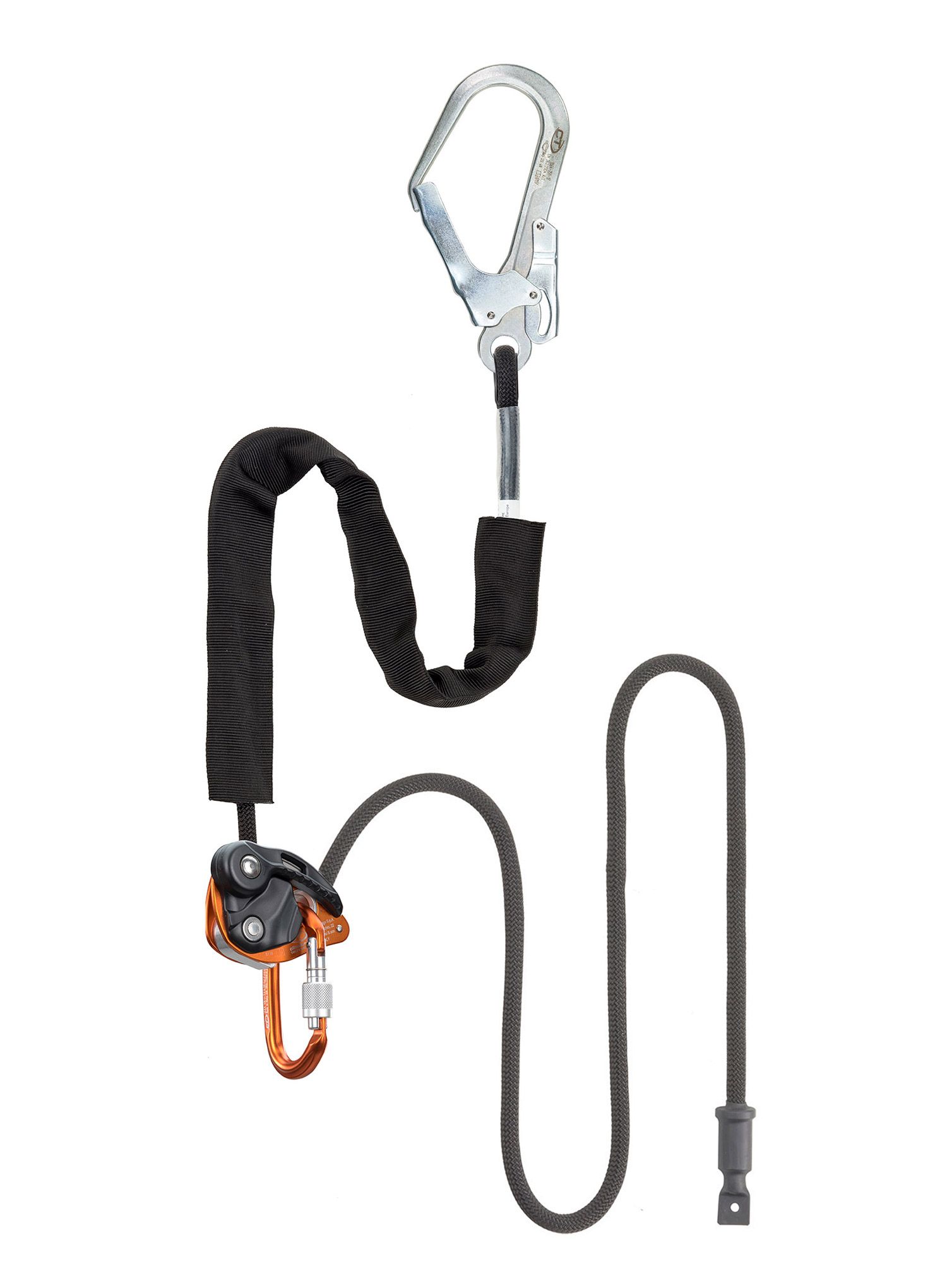 Tlumič pádu Climbing Technology/SKYLOTEC Finch+ Steel 3m - black