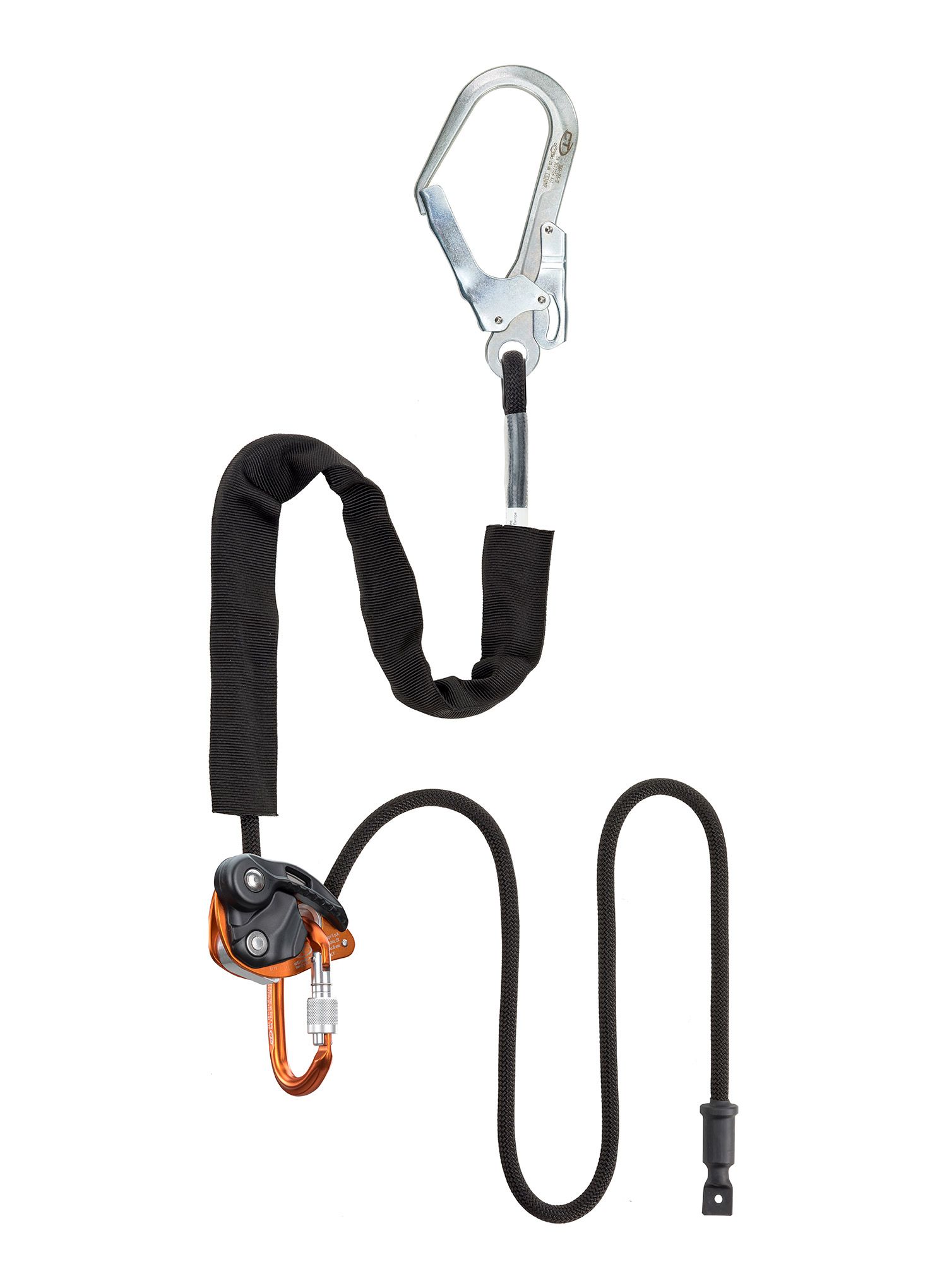 Tlumič pádu Climbing Technology/SKYLOTEC Finch+ Steel 2m - black