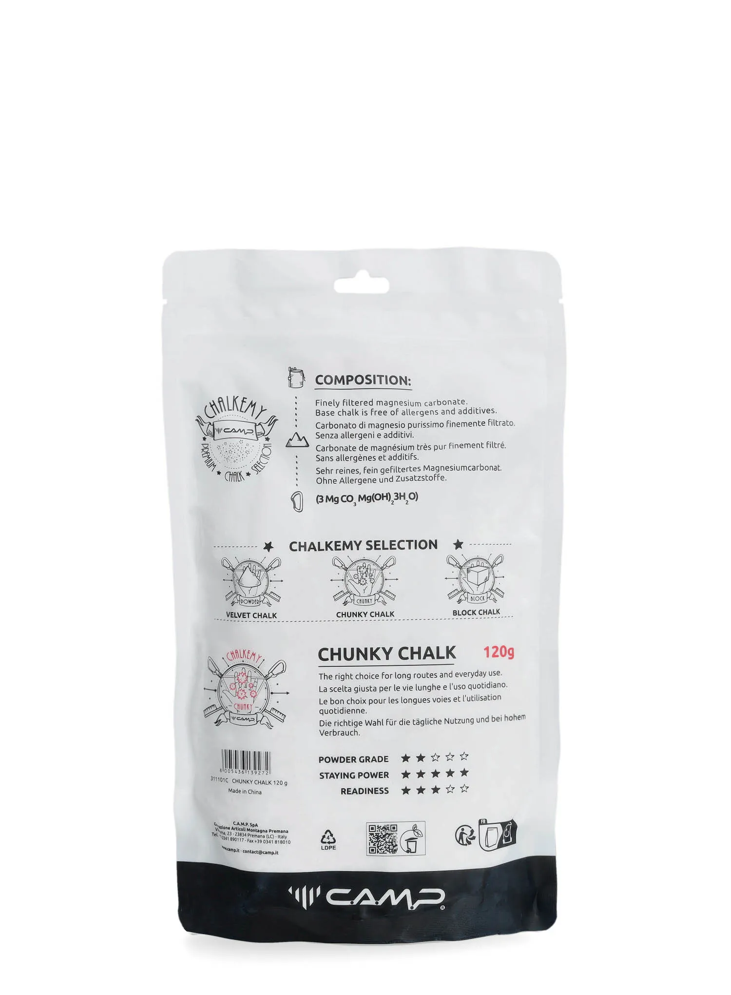 Magnézium Camp Chunky Chalk 120 g