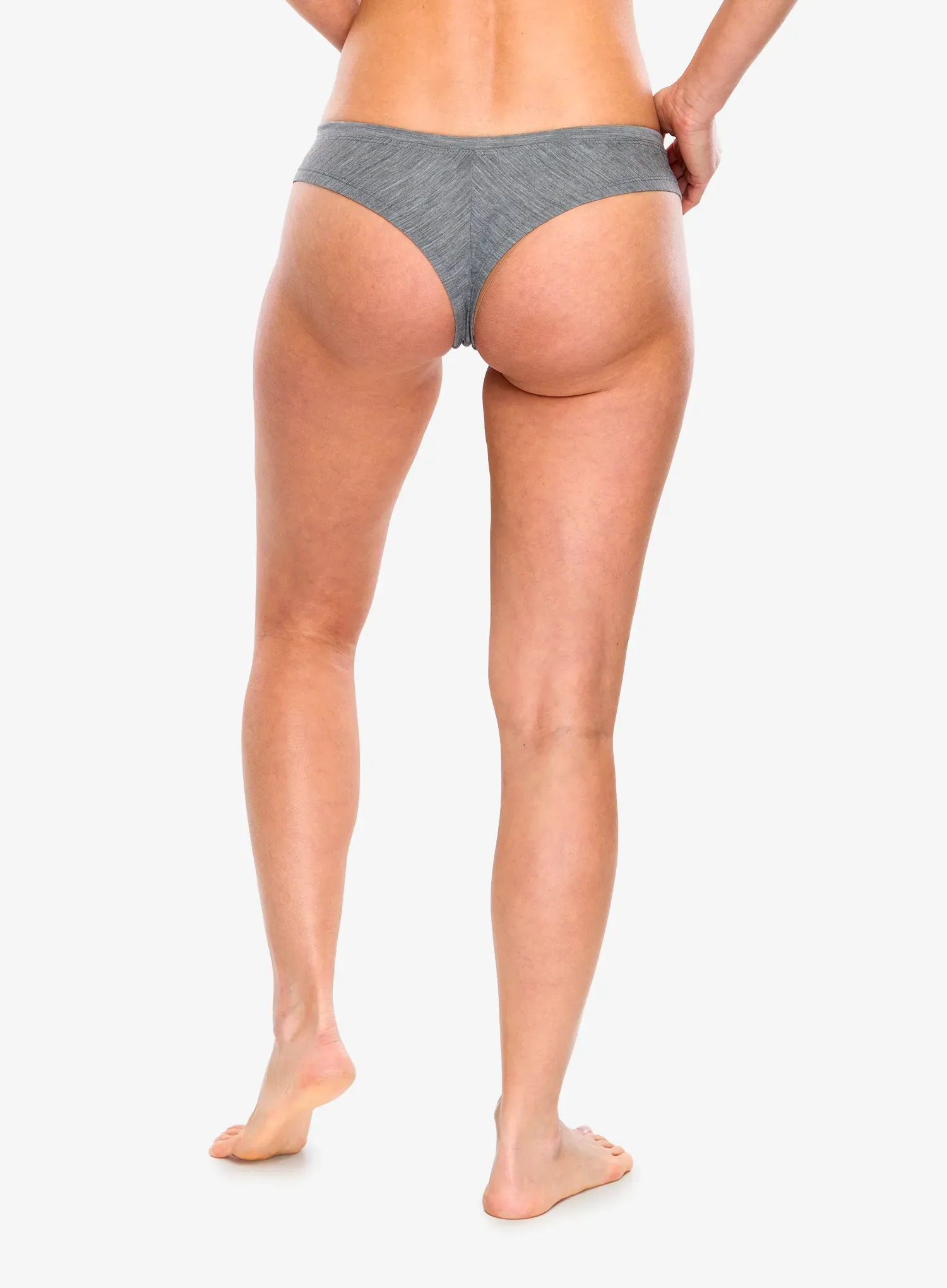 Dámské kalhotky Super.natural Tundra175 Thong - cashmere grey melange