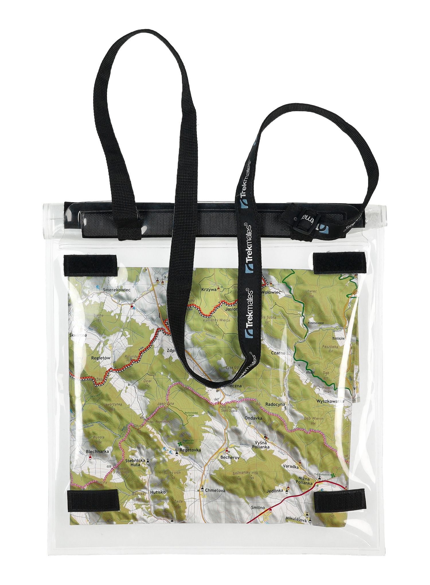 Pouzdro Trekmates Map Case - clear