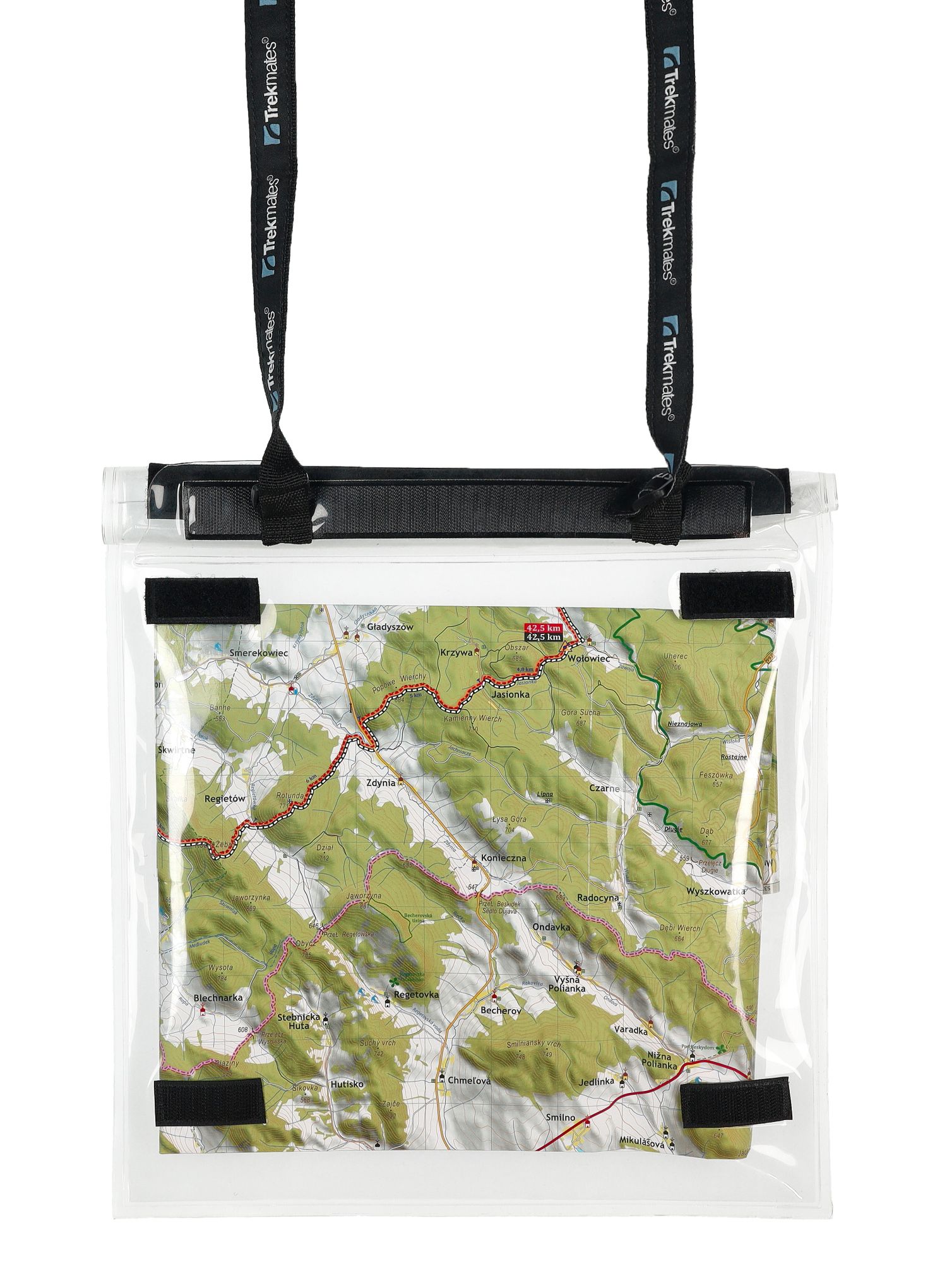 Pouzdro Trekmates Map Case - clear