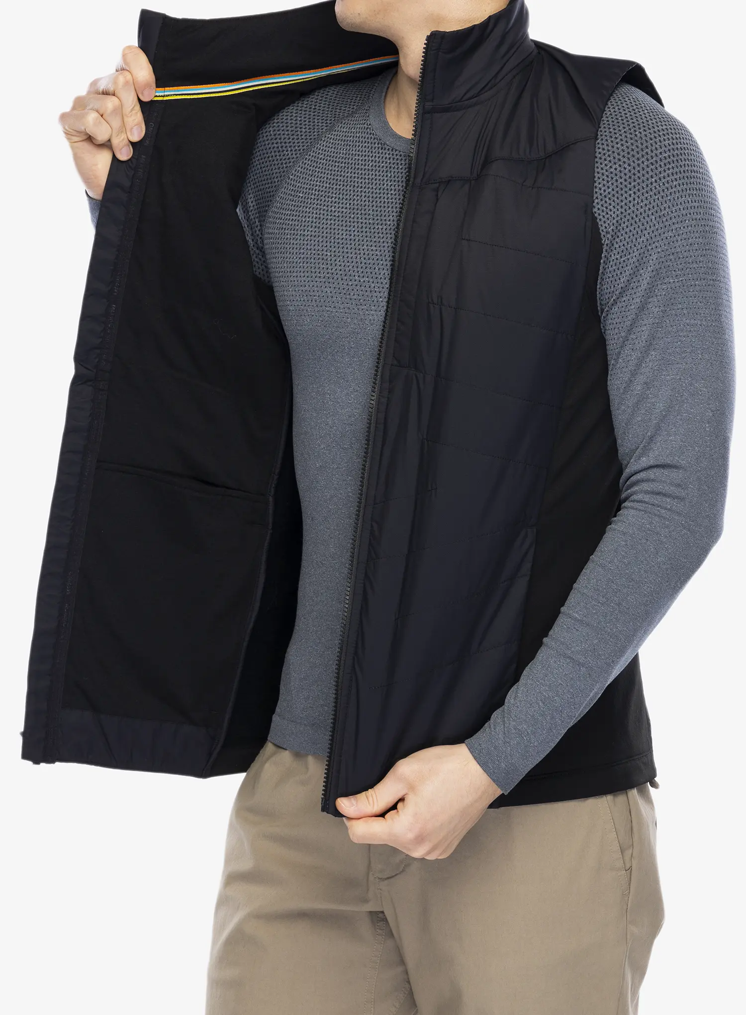 Zateplená vesta Smartwool Smartloft Vest - black