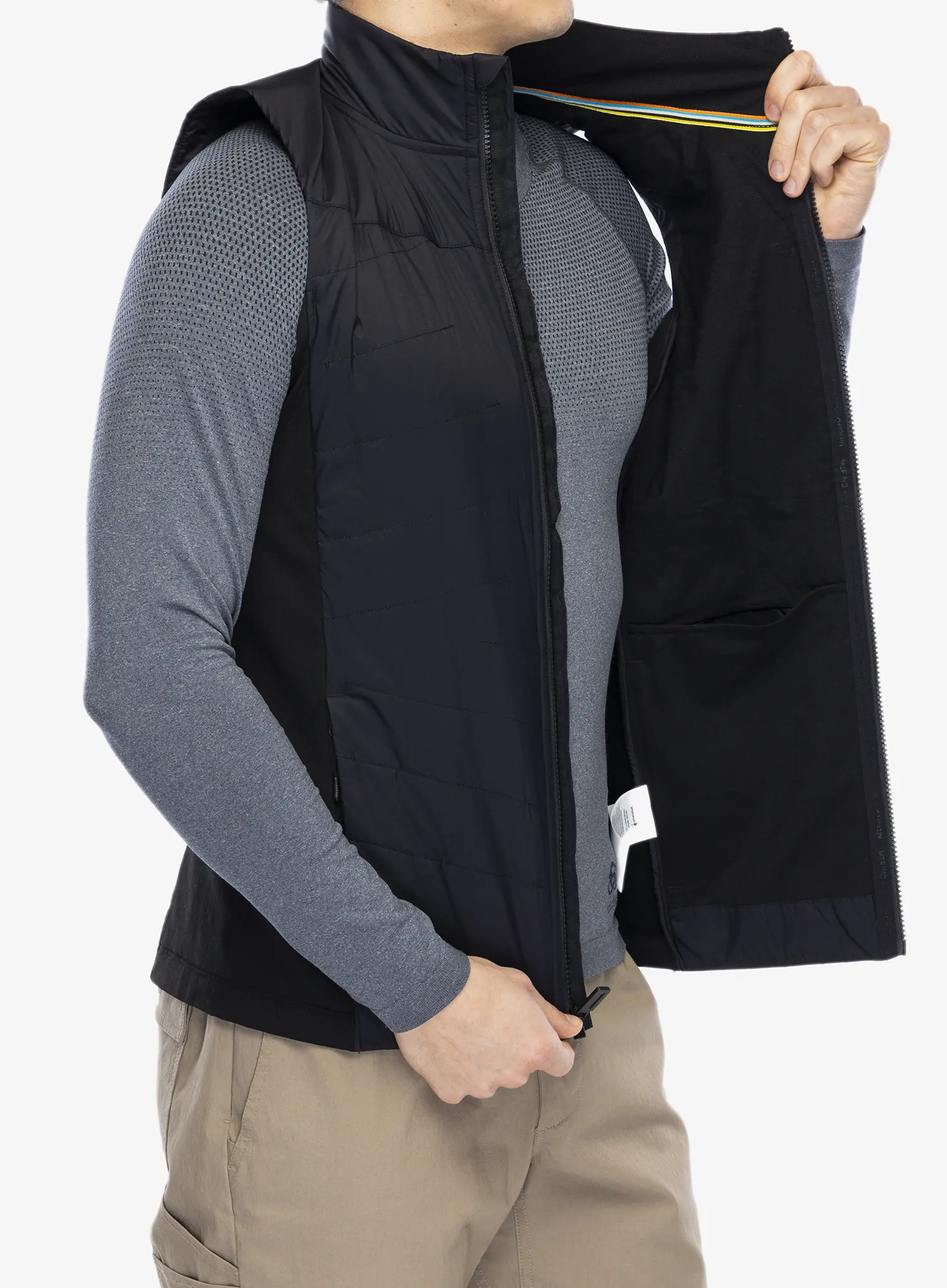 Zateplená vesta Smartwool Smartloft Vest - black