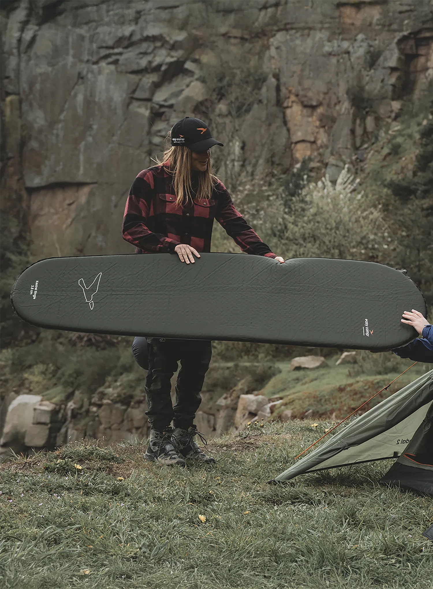 Samonafukovací karimatka Easy Camp Kestrel Mat Single 3.8 cm