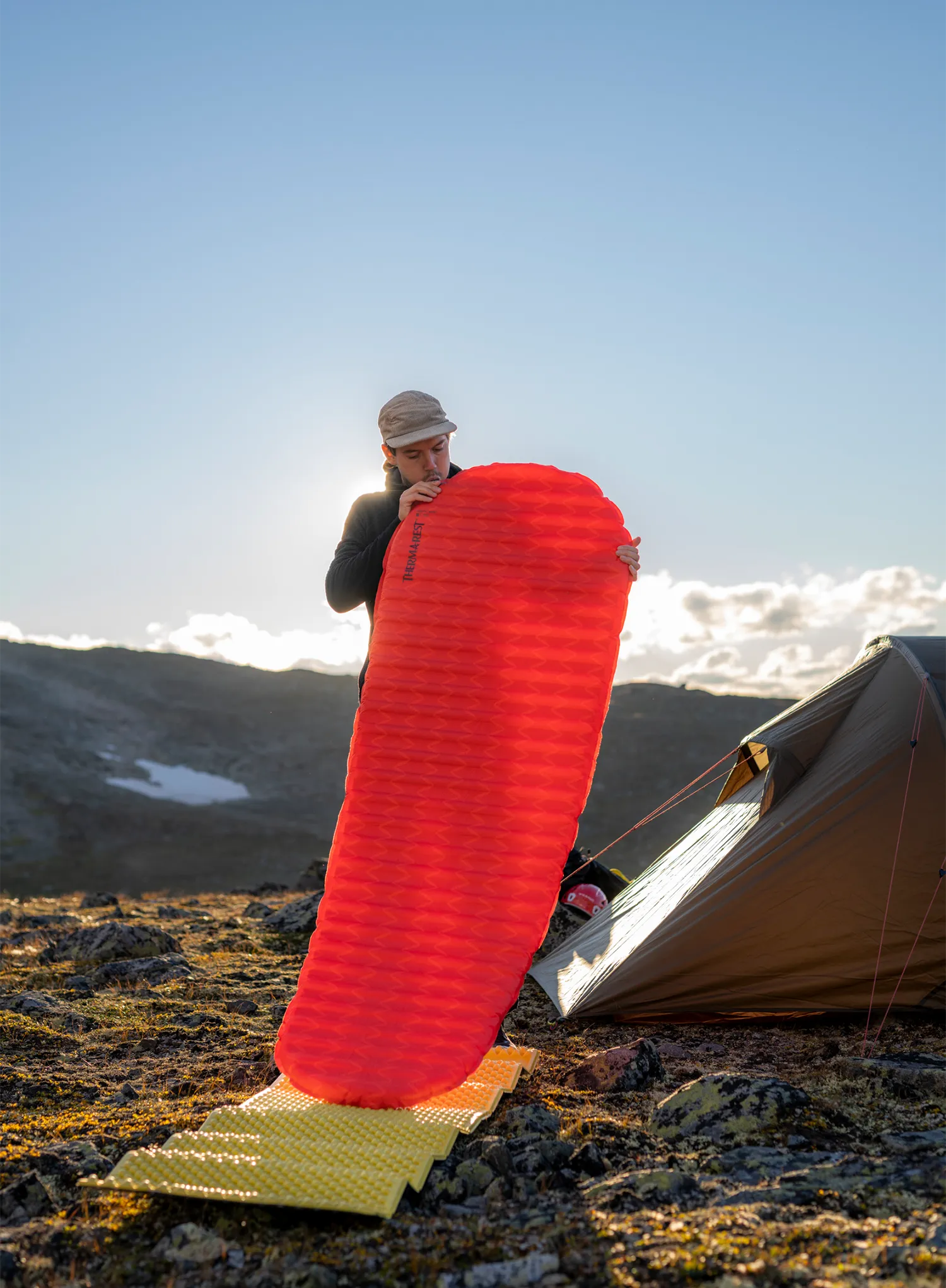 Samonafukovací karimatka Therm a Rest ProLite Apex L - heat wave
