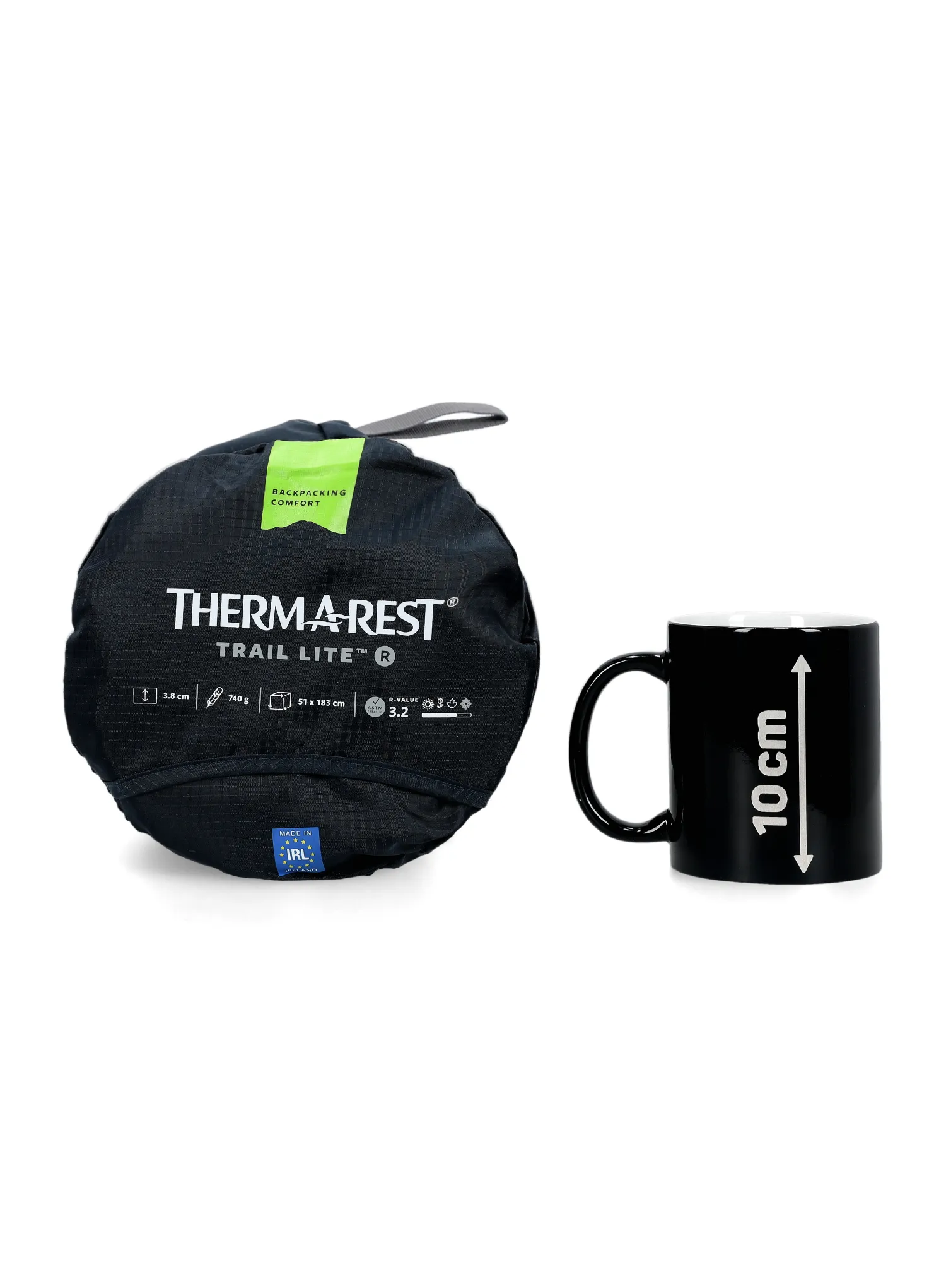 Samonafukovací karimatka Therm a Rest Trail Lite R - trooper grey