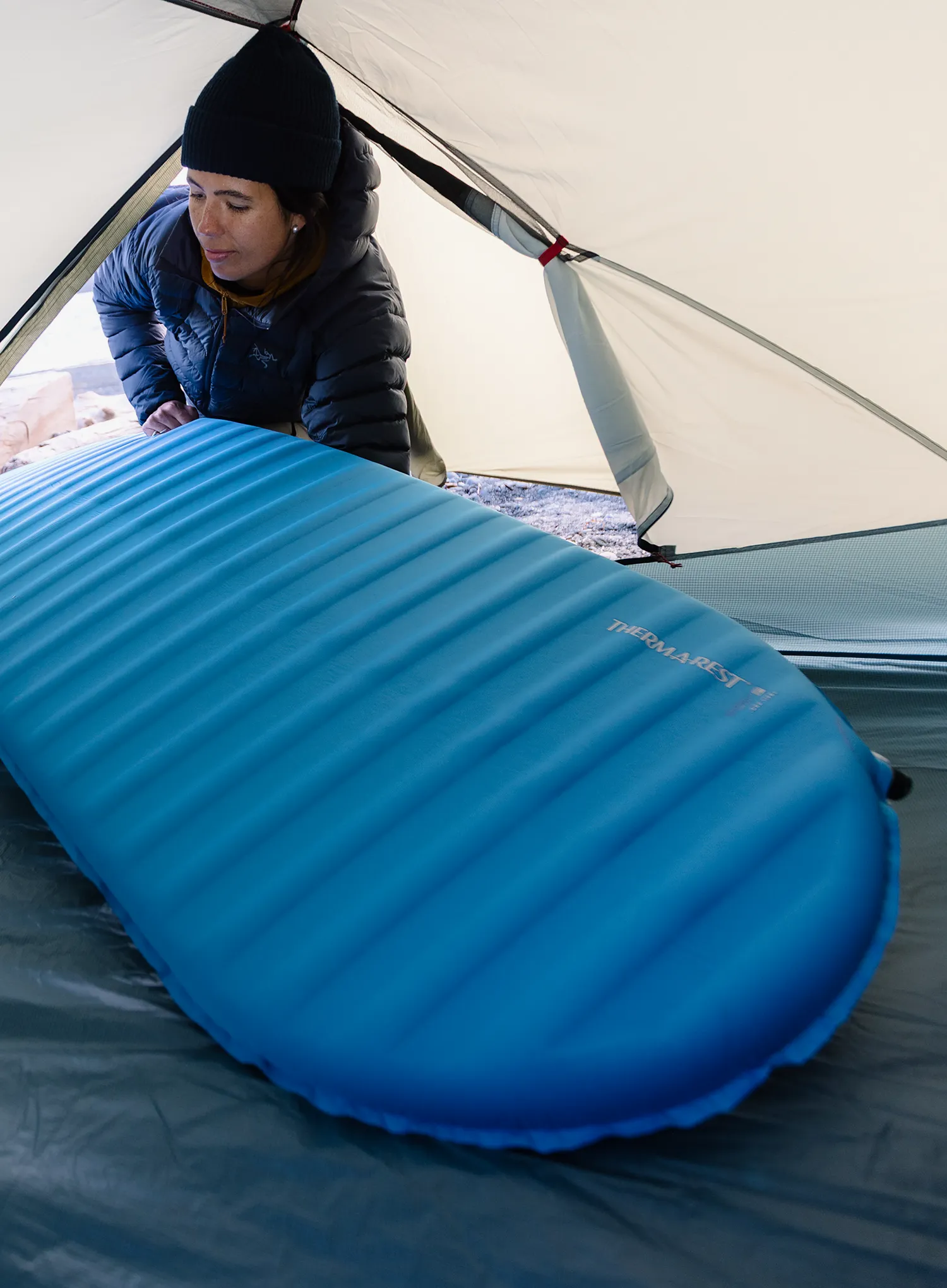 Samonafukovací karimatka Therm a Rest Trail Pro R - tide