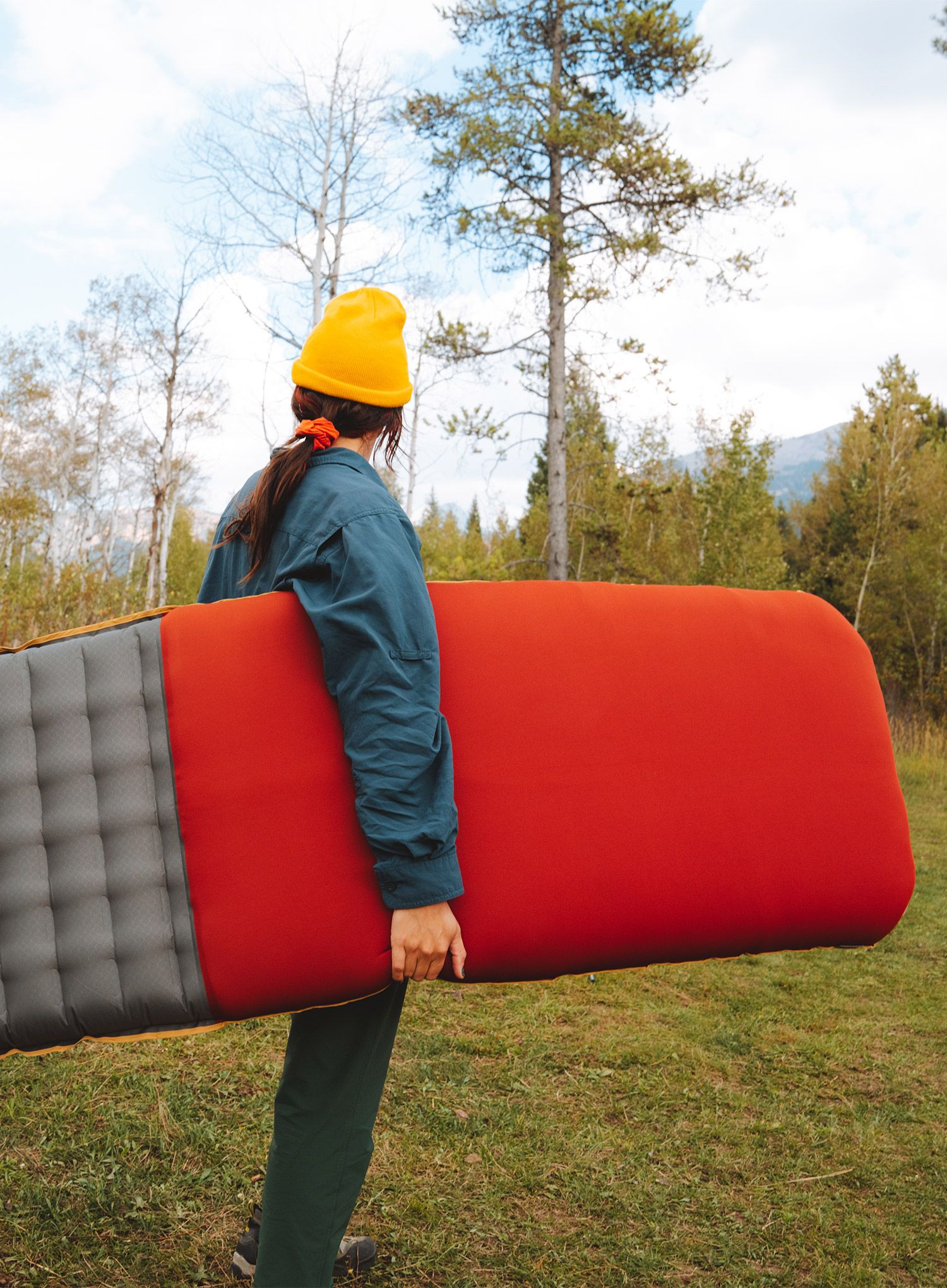 Karimatka Klymit Insulated Klymaloft Sleeping Pad XL - red