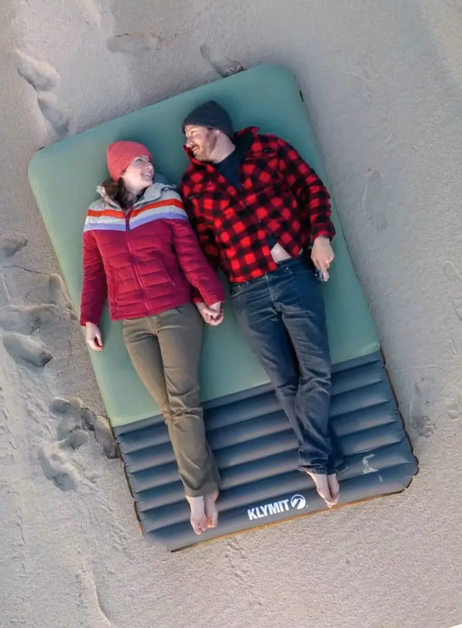 Karimatka Klymit Klymaloft Sleeping Pad Double - green/green
